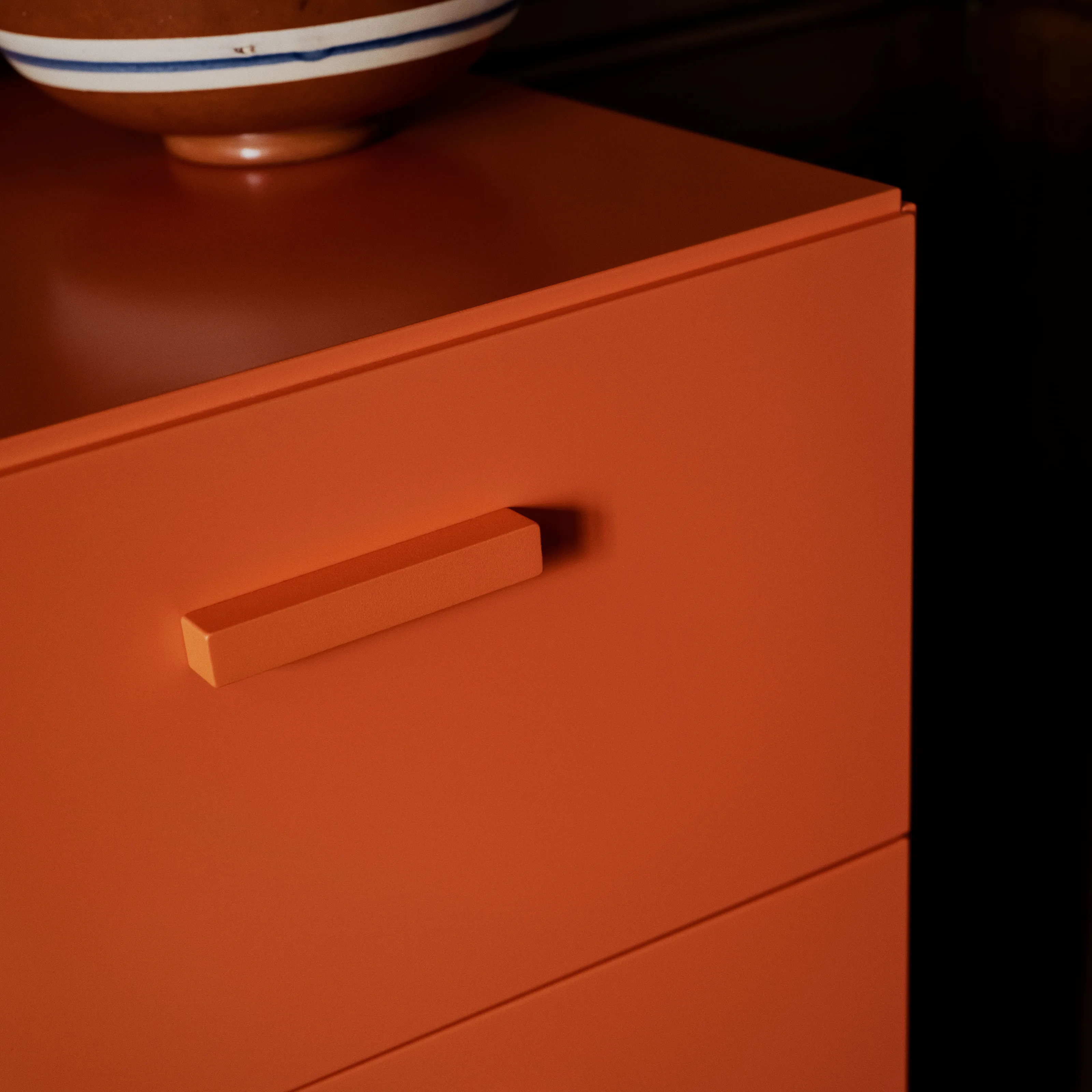 Relief Chest of Drawers Tall Plinth - 8