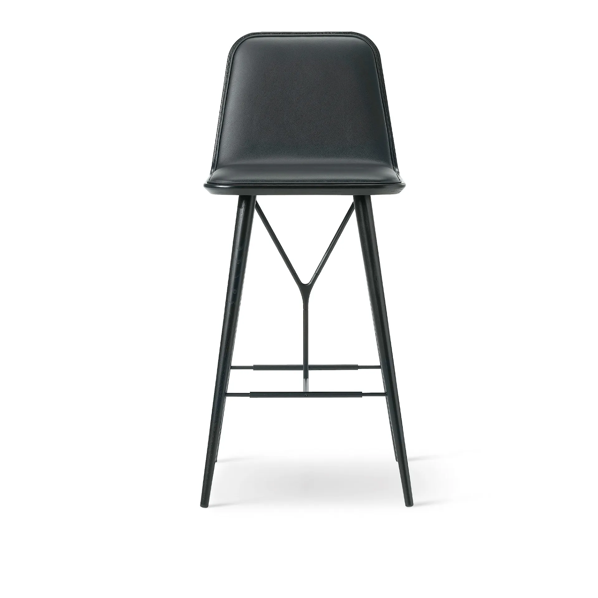 Spine Wood Base Barstool - Fredericia Furniture - NO GA