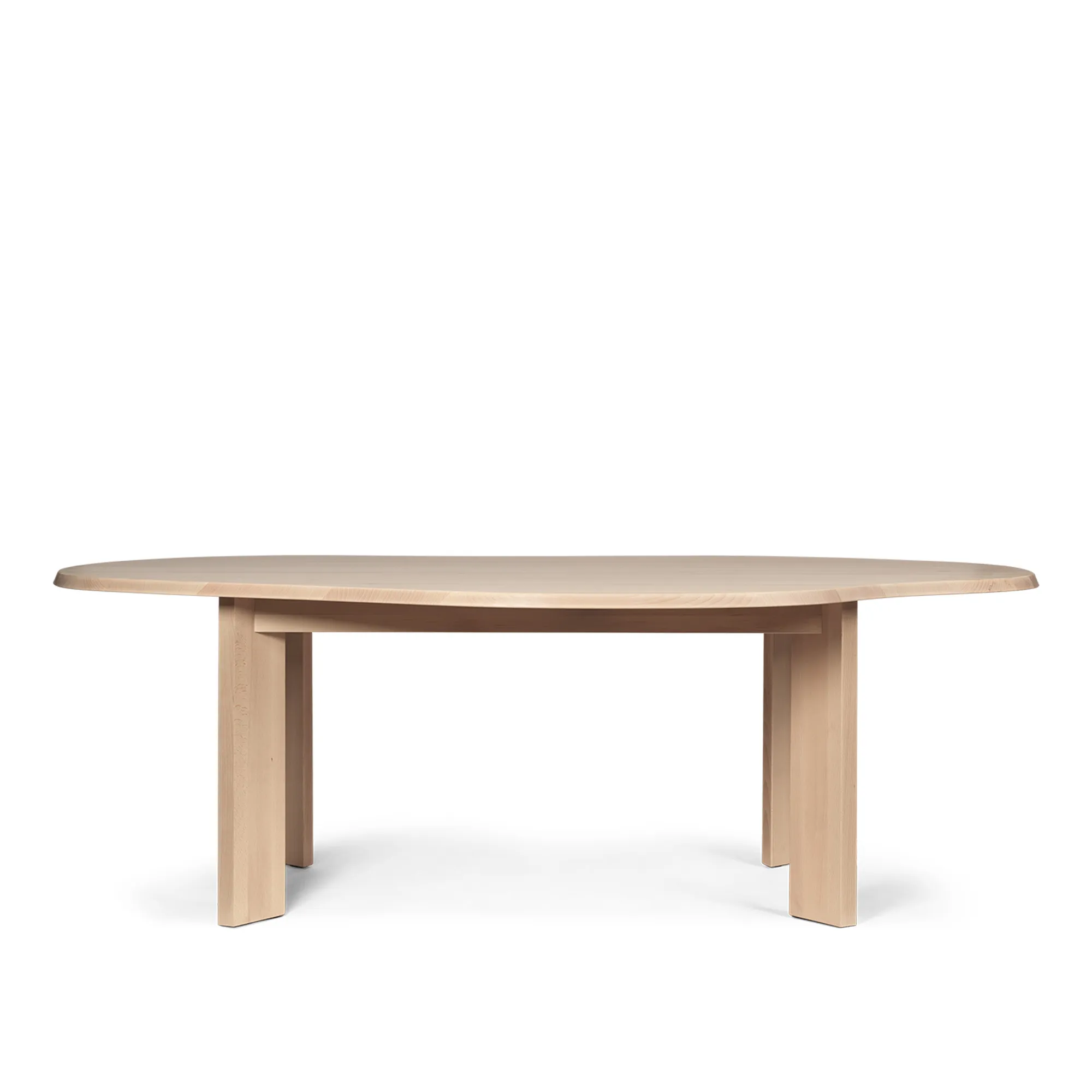 Tarn Dining Table White Oiled Beech - 1