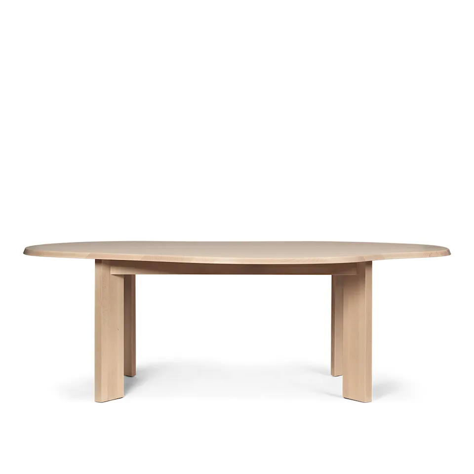 Tarn Dining Table White Oiled Beech