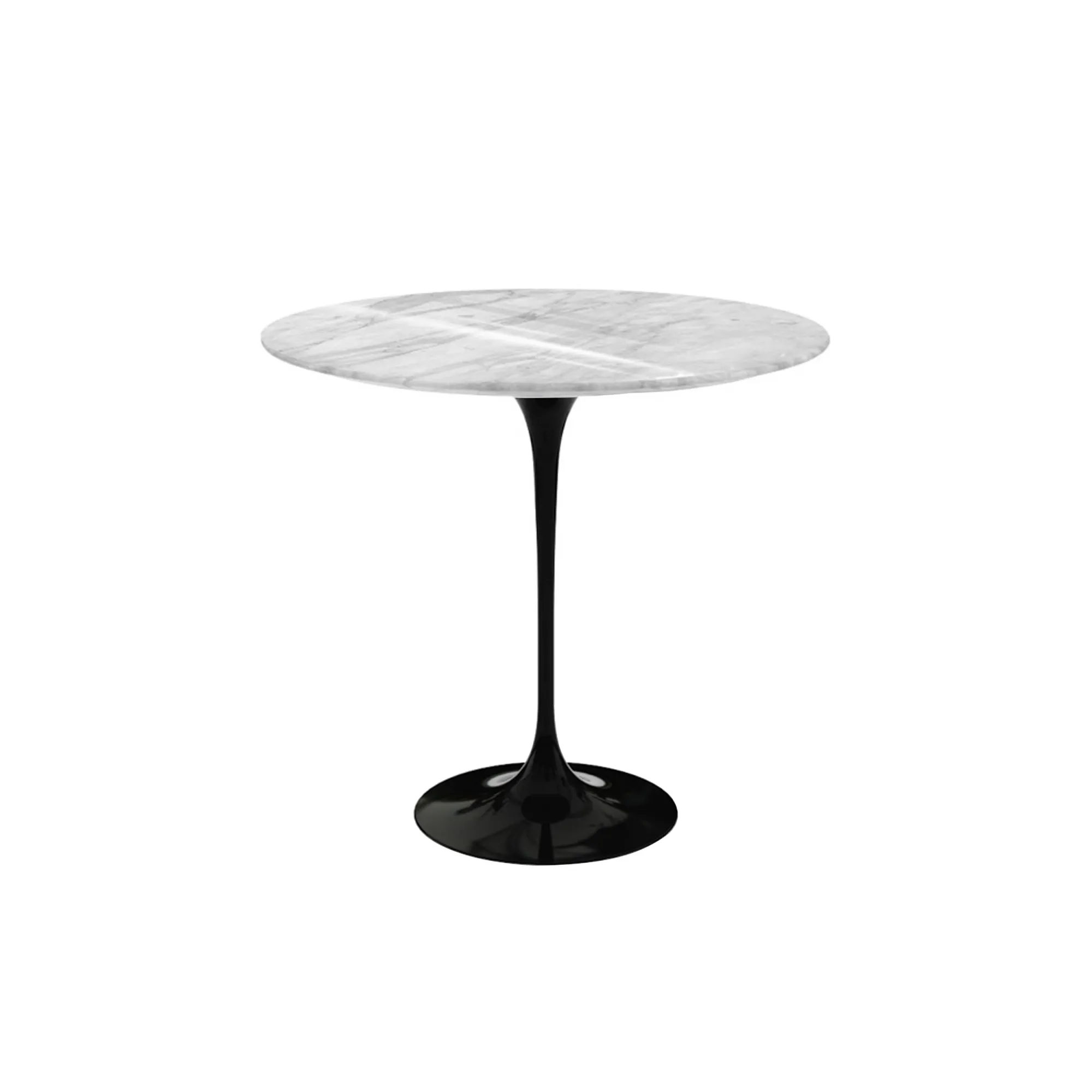 Saarinen Oval Side Table Black - 1