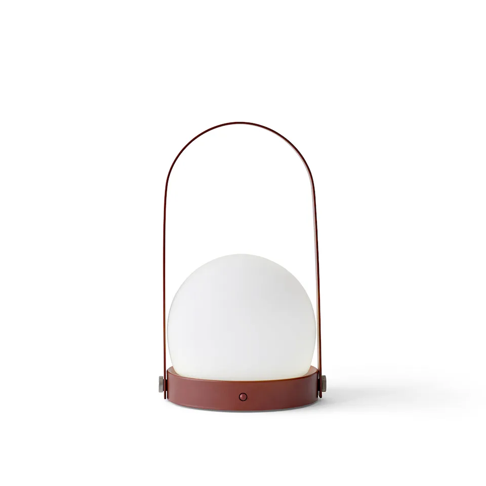 Carrie LED Lamp Burned Red, Dimbar, 10h batteri