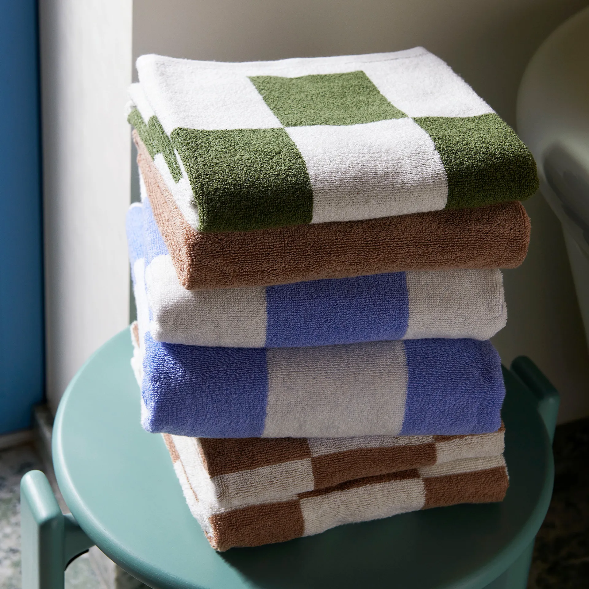 Check Bath Towel 70 x 136 cm - HAY - NO GA