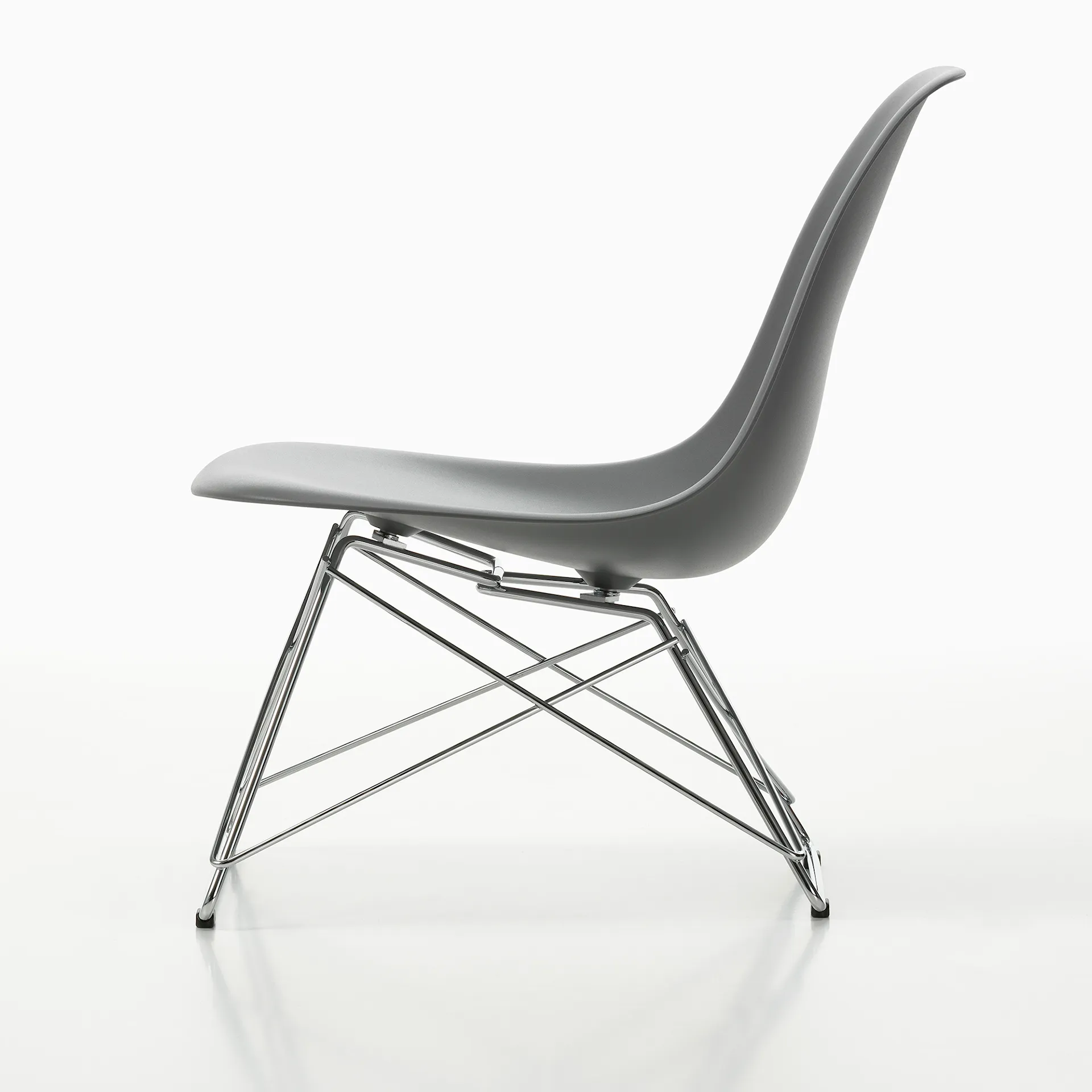 Eames RE Plastic Side Chair LSR tuoli Basic Dark - Vitra - Charles & Ray Eames - NO GA