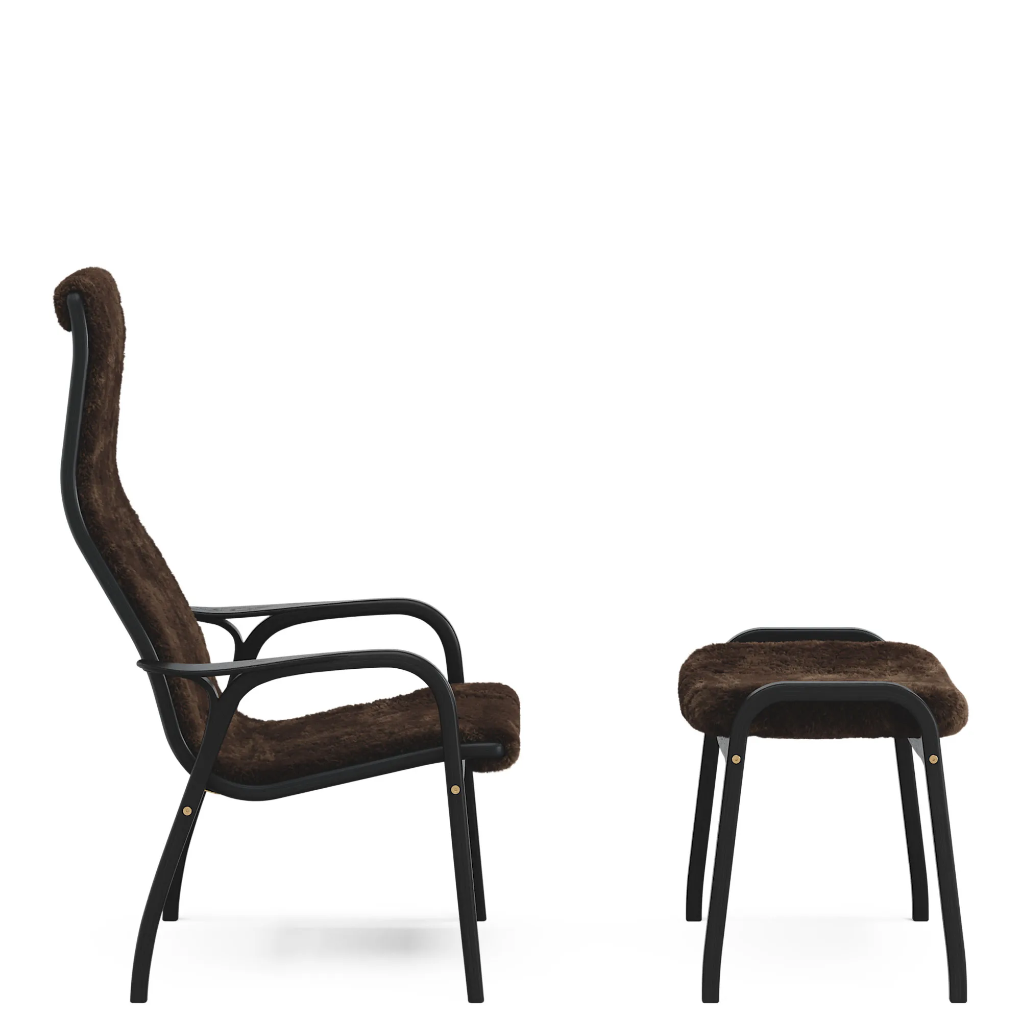 Lamino armchair and footstool - 2