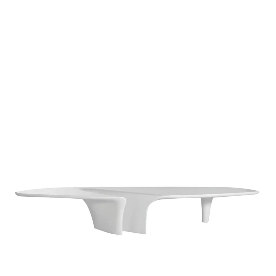 Waterfall Coffee Table - White