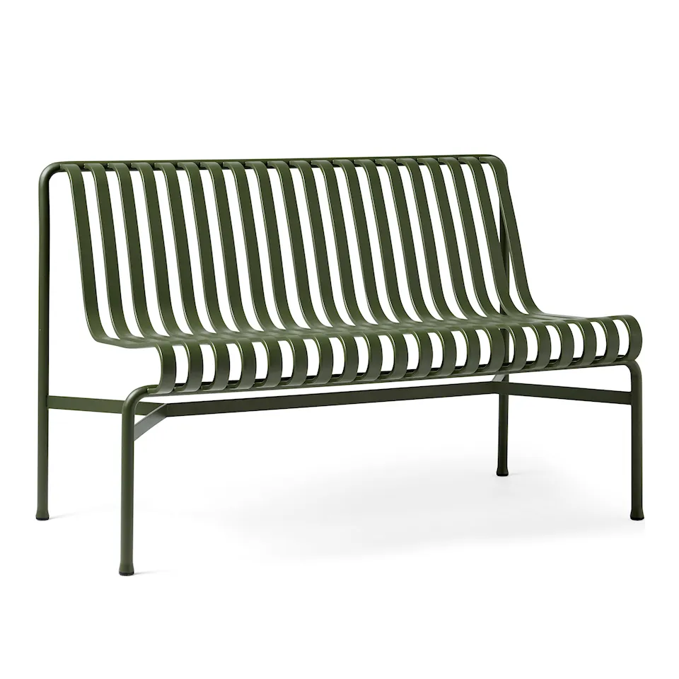 Palissade garden bench - Olive