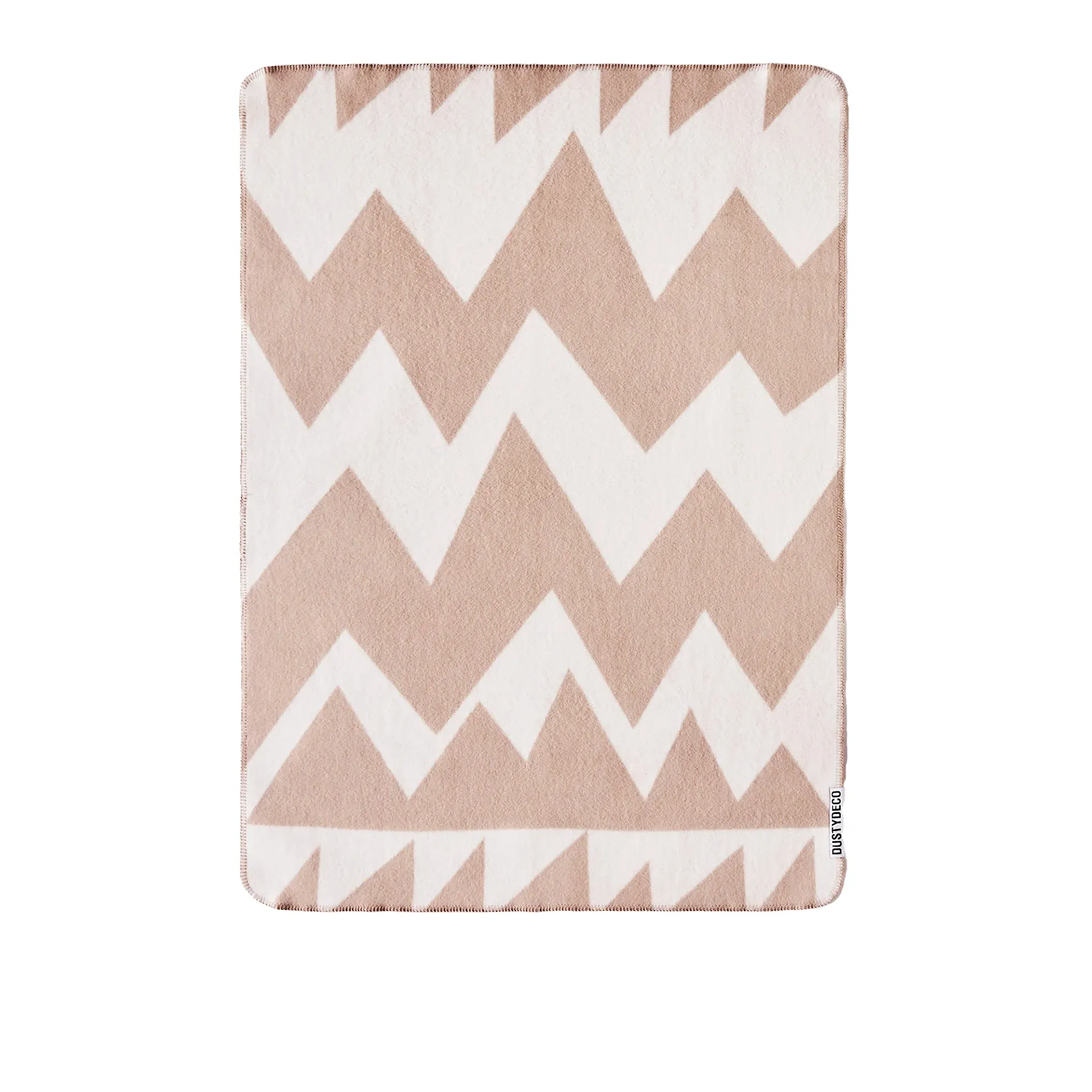 Zig Zag Throw Nautral Beige - Dusty Deco - Edin & Lina Kjellvertz - NO GA