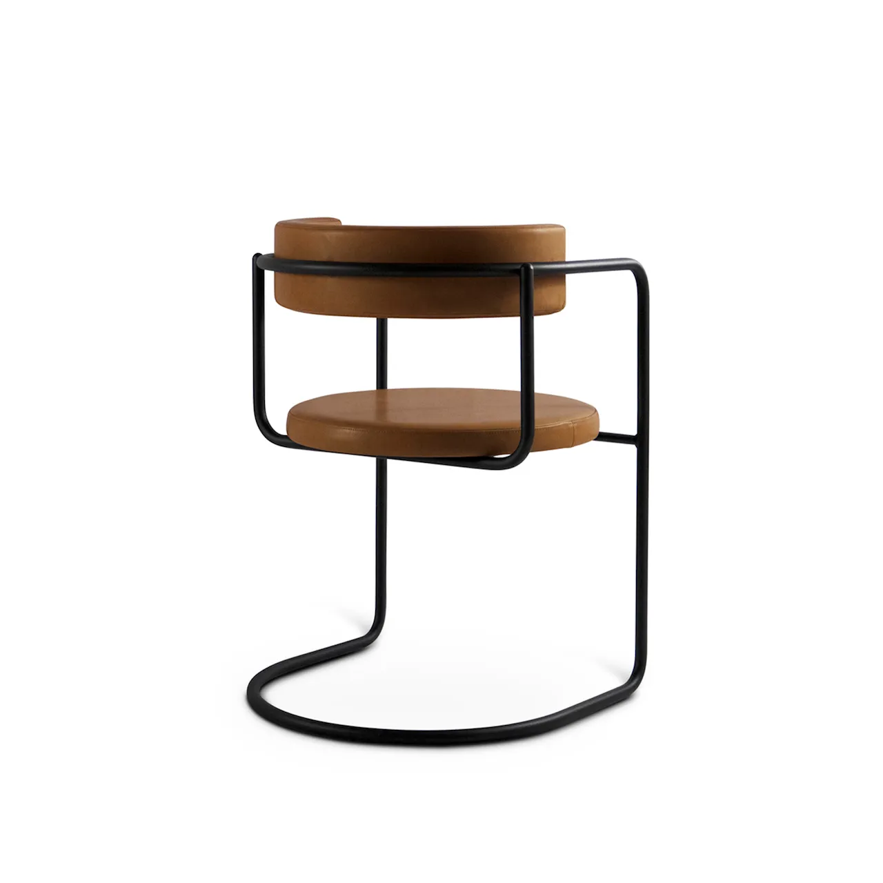 FF Cantilever Chair Cubic Black Legs