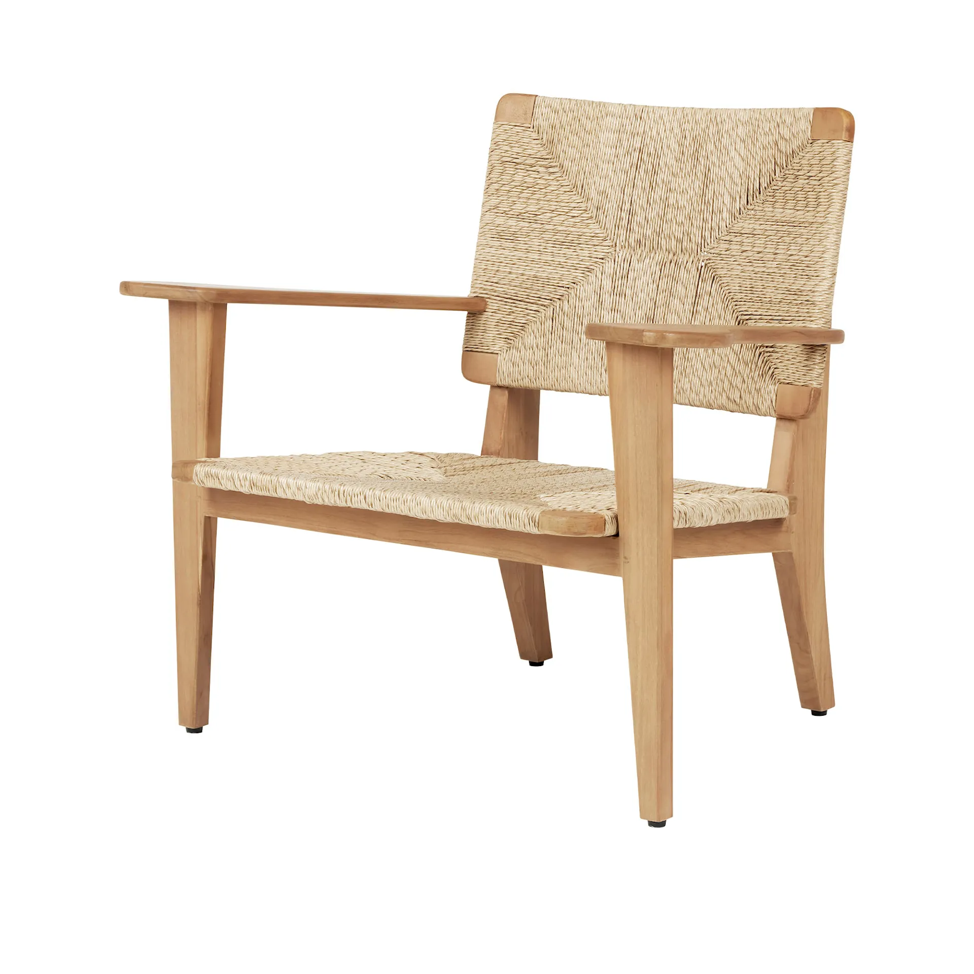 F-Chair Lounge Chair, Outdoor, Base Finish Natural teak - Gubi - NO GA