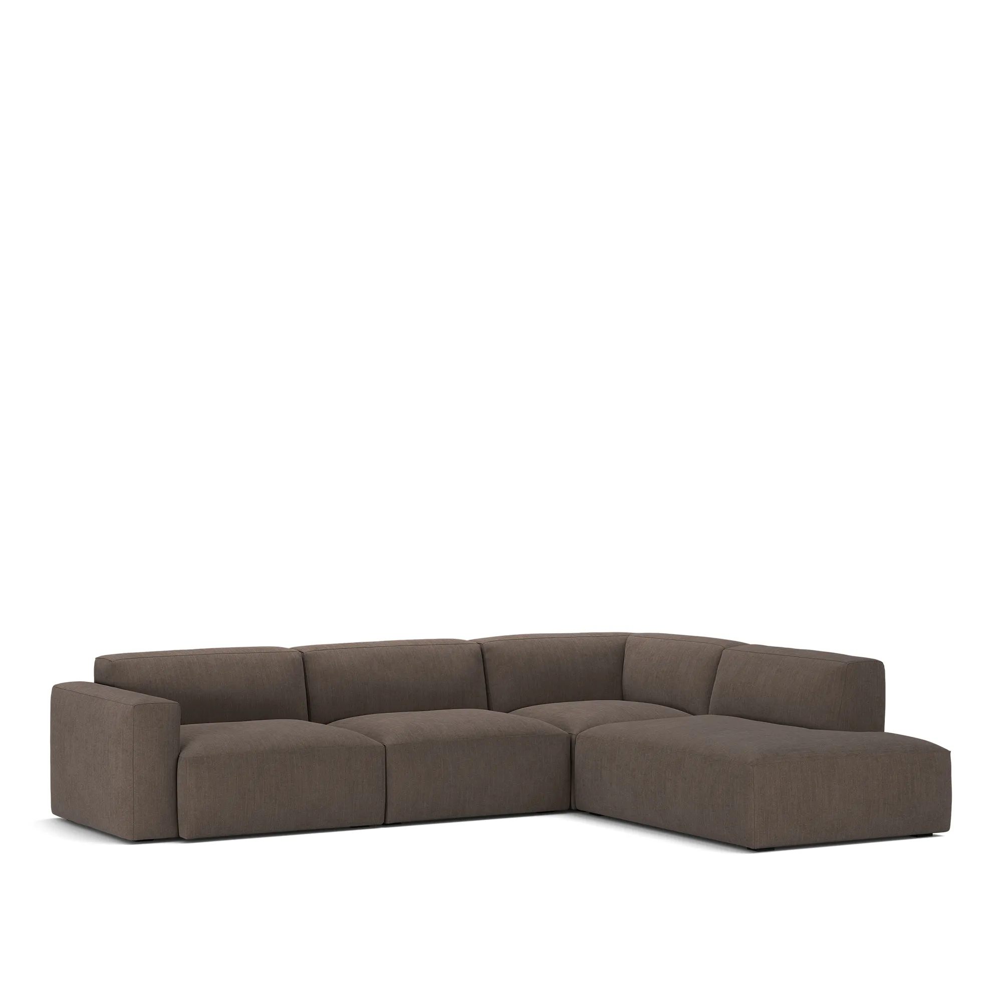 Brick 4-Seater Corner Open End Right - 2