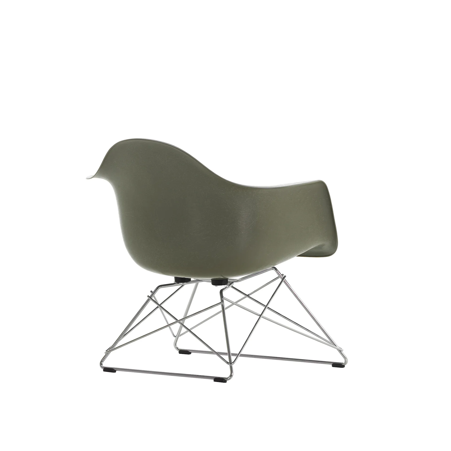 Eames Fiberglass Armchair LAR White - Vitra - Charles & Ray Eames - NO GA