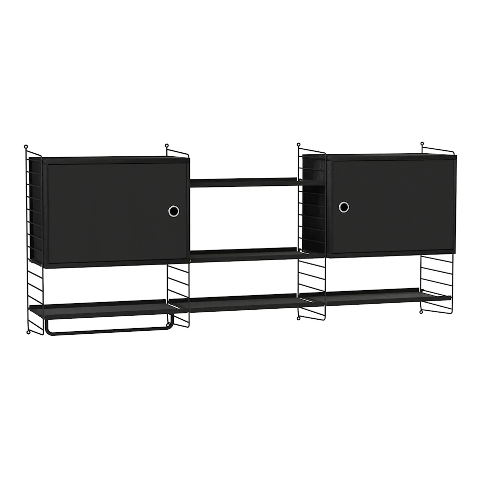 String Kitchen M Black