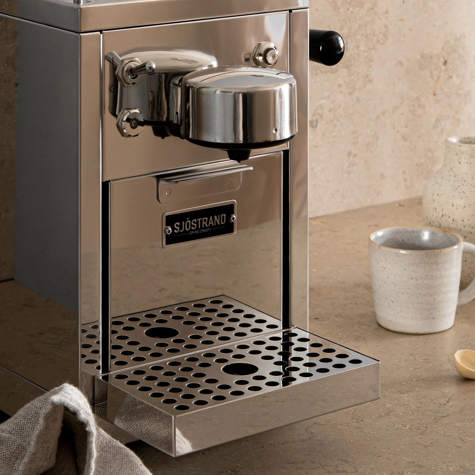 The Original Espresso Capsule Machine Stainless Steel - Sjöstrand Coffee Concept - NO GA