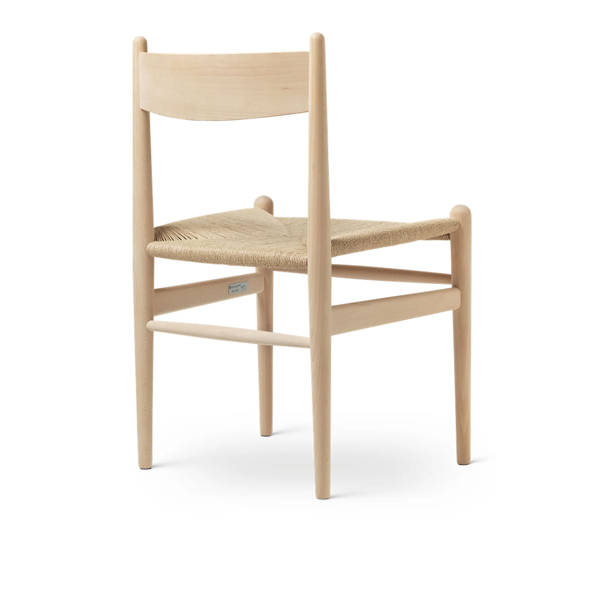 CH36 - Beech/Black Cord - Carl Hansen - Hans J. Wegner - NO GA