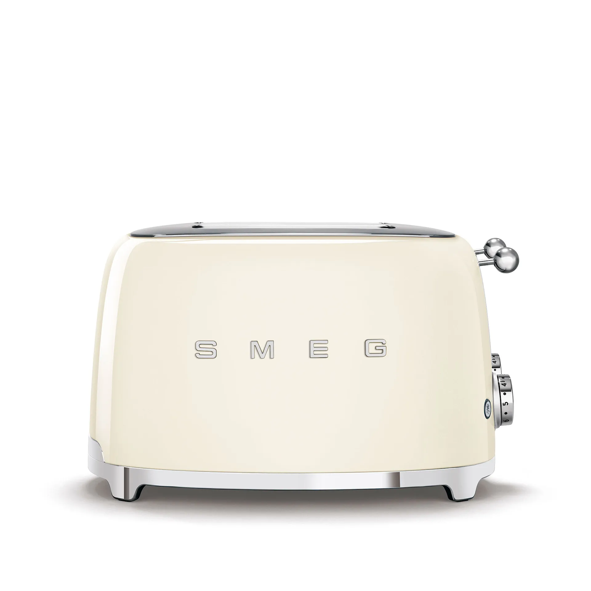 Smeg 4 Slot Toaster Creme - Smeg - NO GA