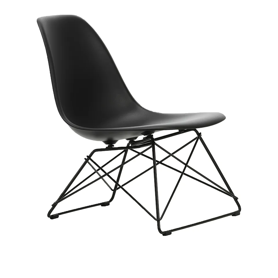 Eames RE Plastic Side Chair LSR Basic Dark