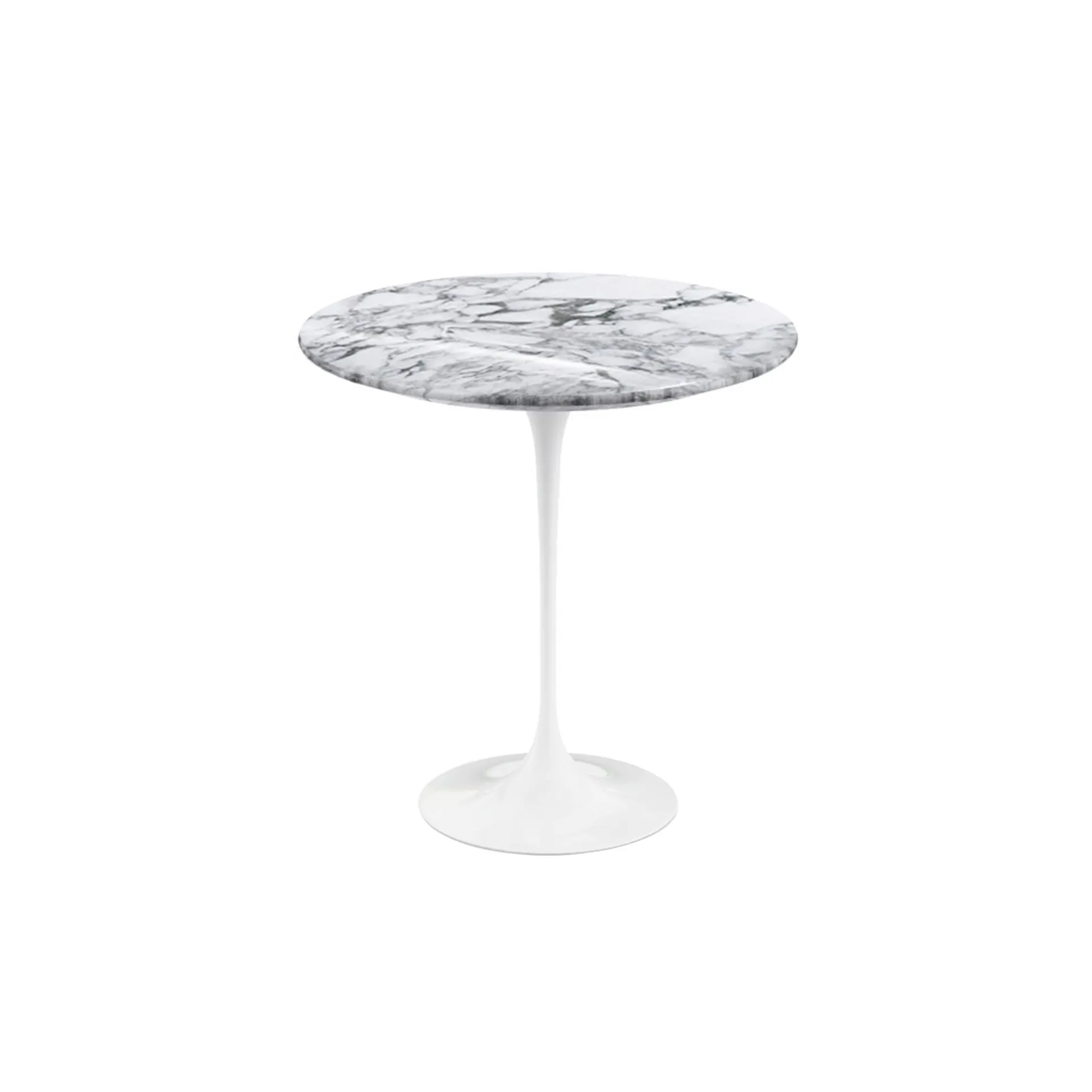 Saarinen Round Side Table Ø 51 cm White - Knoll - Eero Saarinen - NO GA