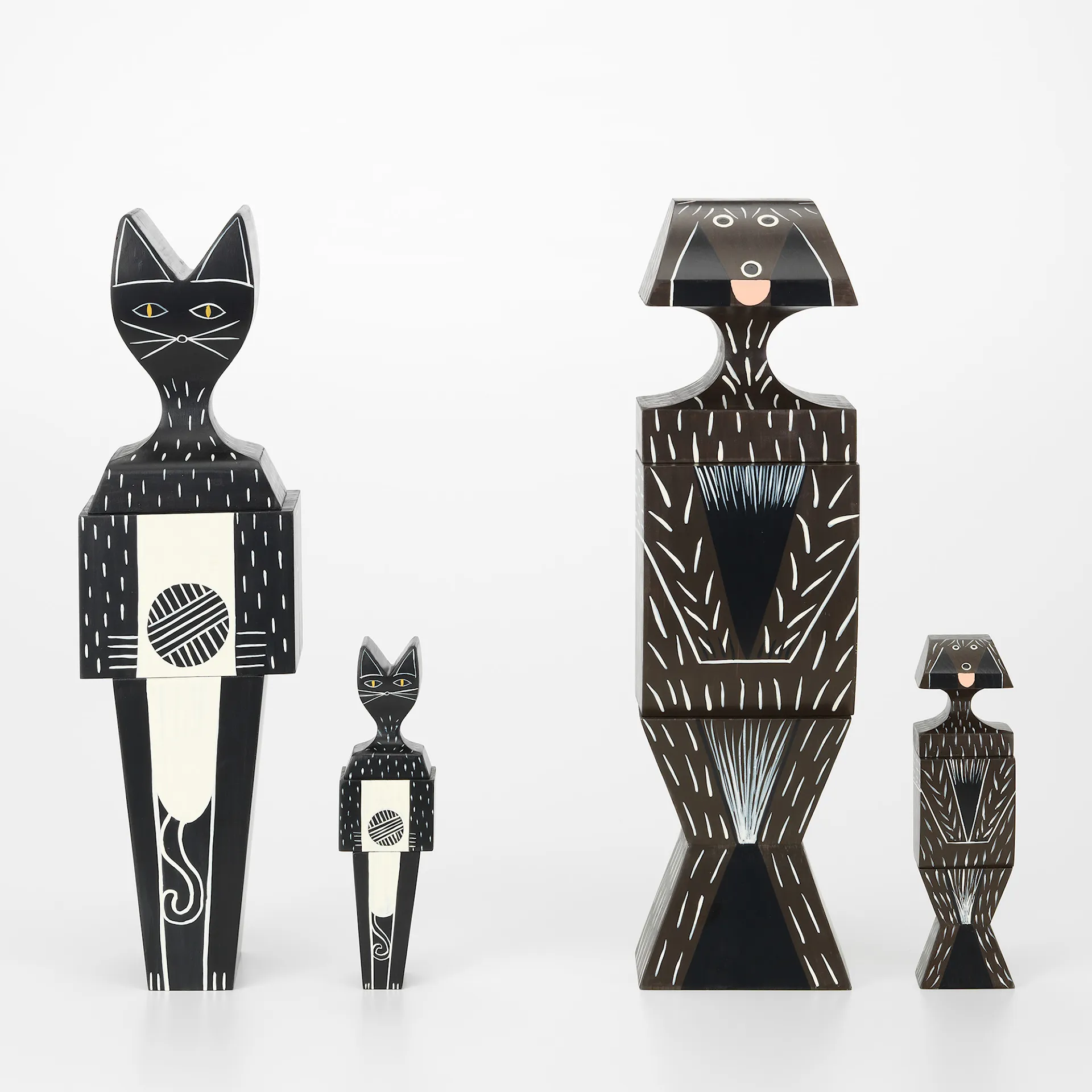 Wooden Doll Cat - Vitra - Alexander Girard  - NO GA