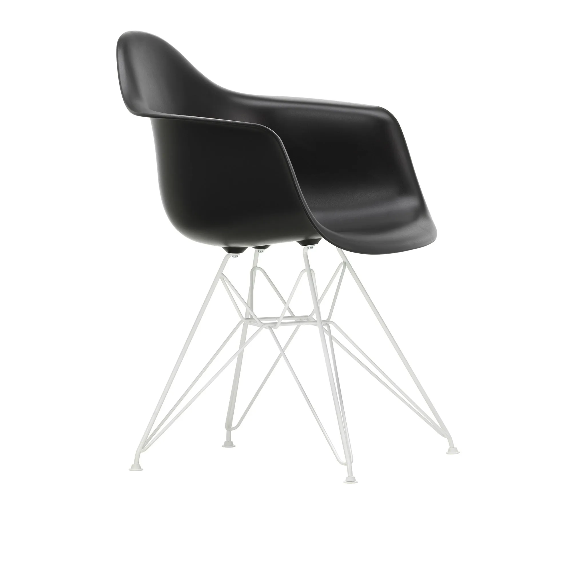 Eames RE Plastic Armchair DAR ruokailutuoli White - 1