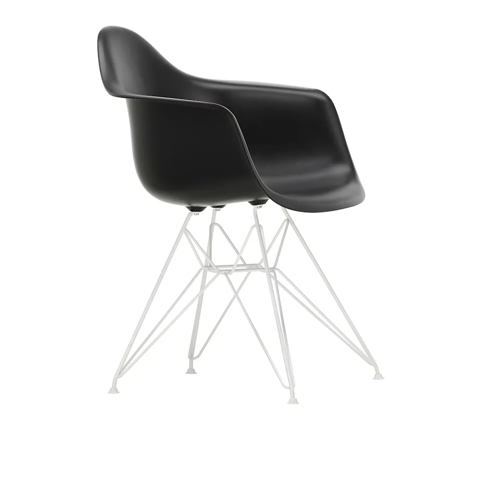 Eames RE Plastic Armchair DAR ruokailutuoli White