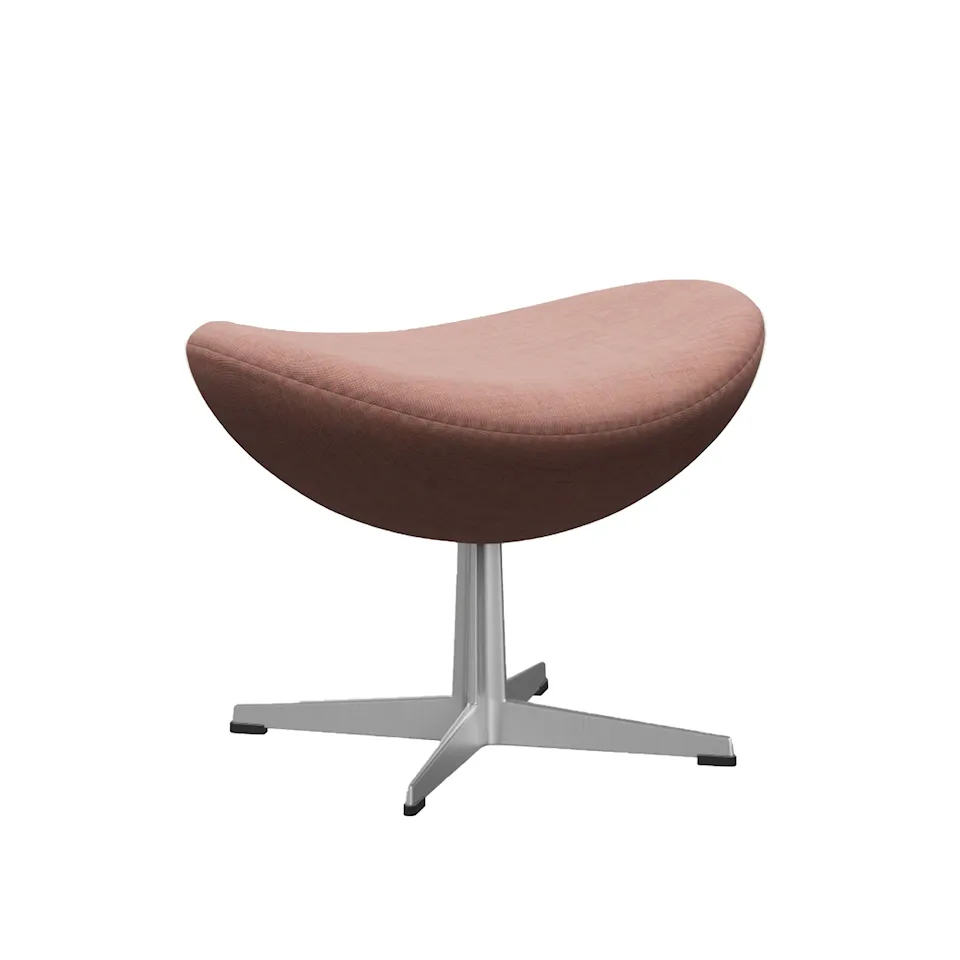3127 Ægget fodskammel Satin Polished