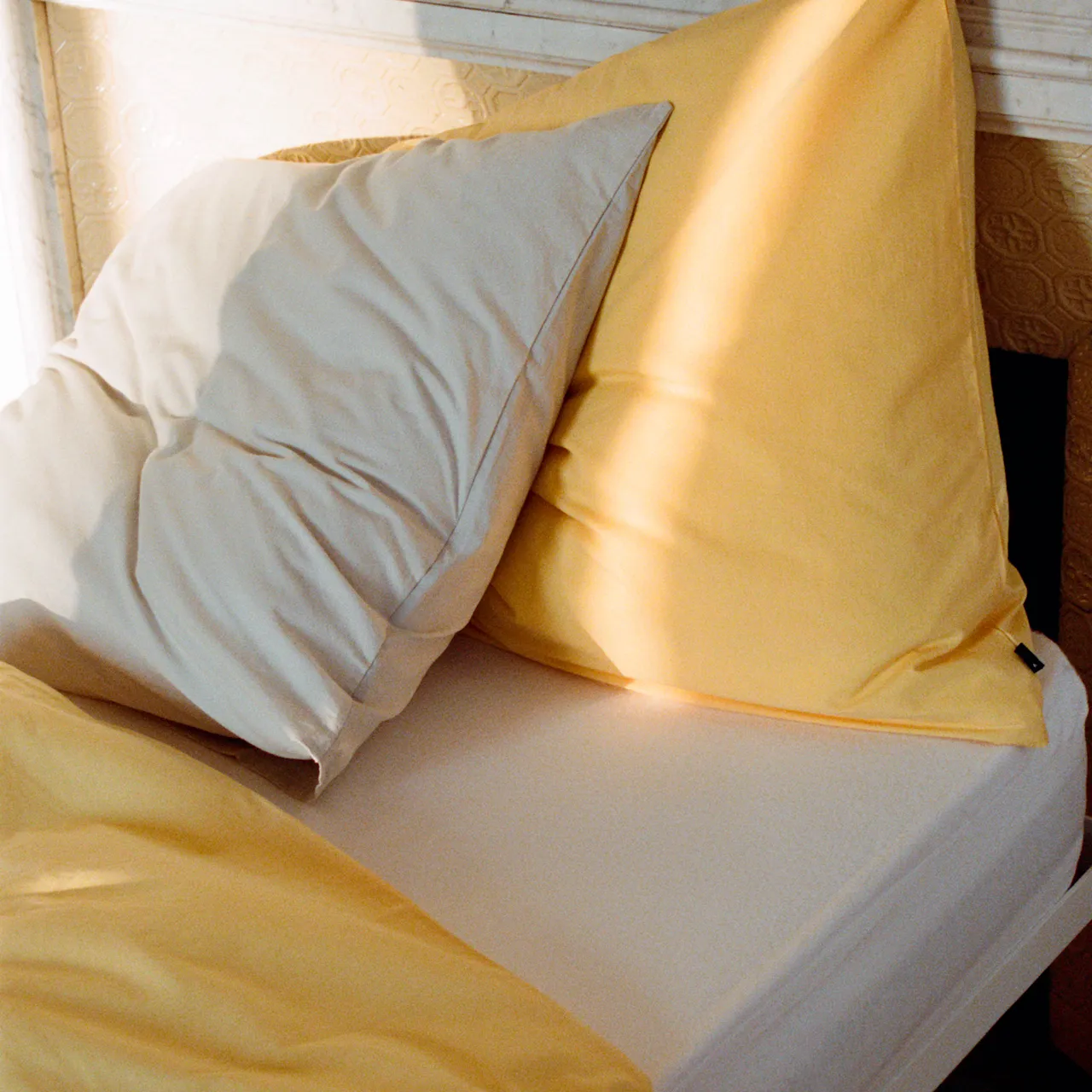 Duo Pillow Case Golden Yellow