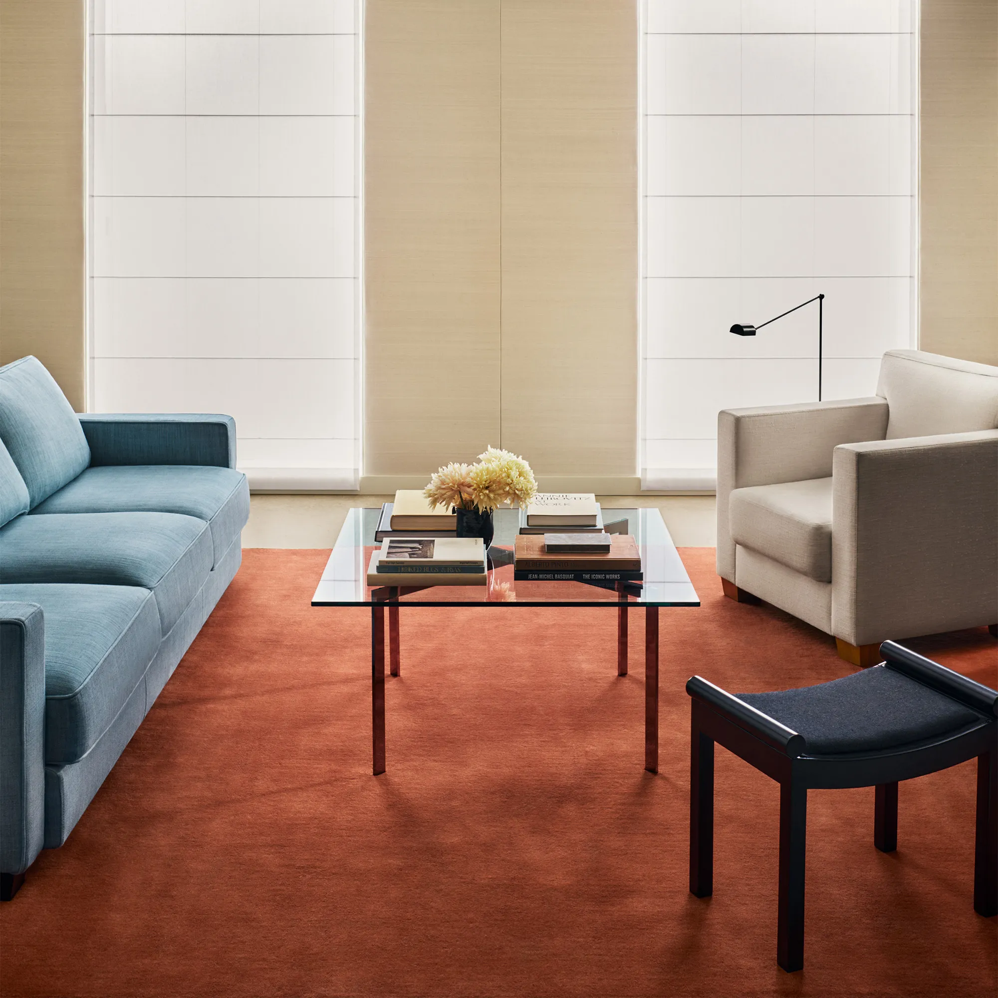 Grand Sienna Red Wool Rug - 2