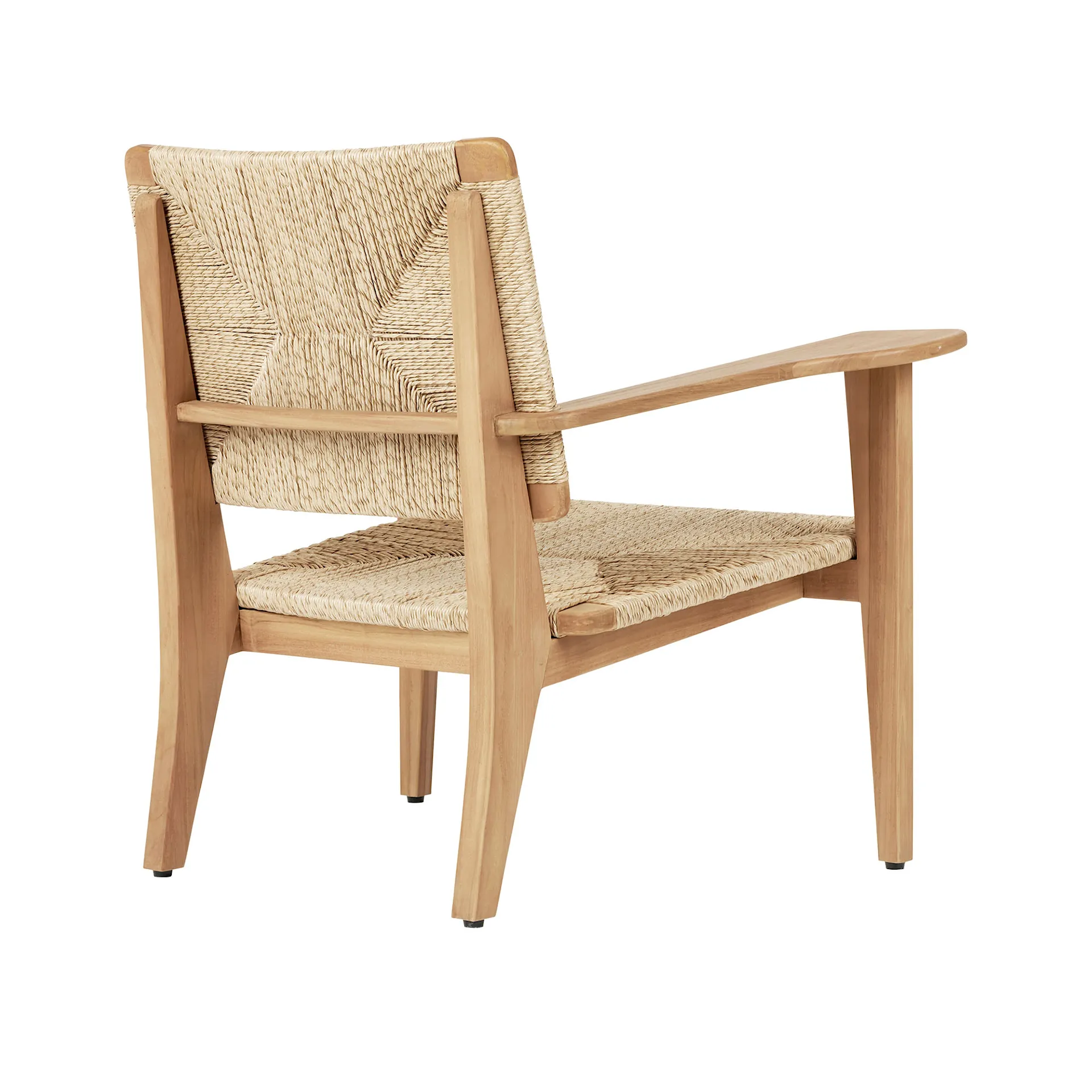 F-Chair Lounge Chair, Outdoor, Base Finish Natural teak - Gubi - NO GA