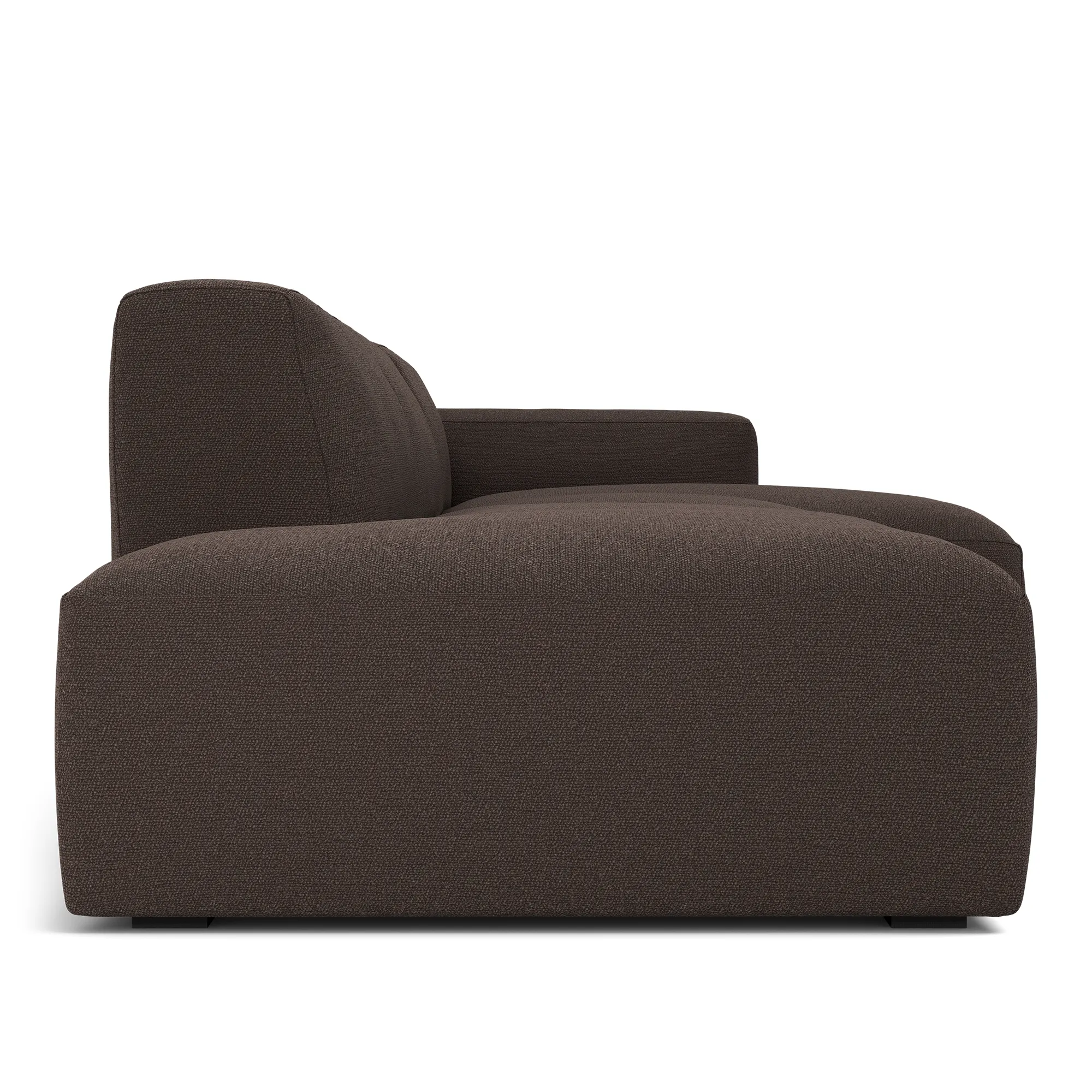 Brick 3-Seater Chaise Lounge Open End Left - 3