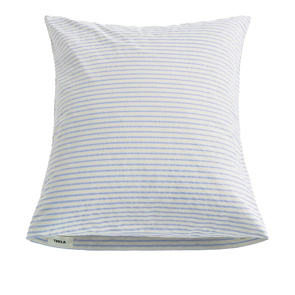 Percale Pillow Sham Flint Stripes
