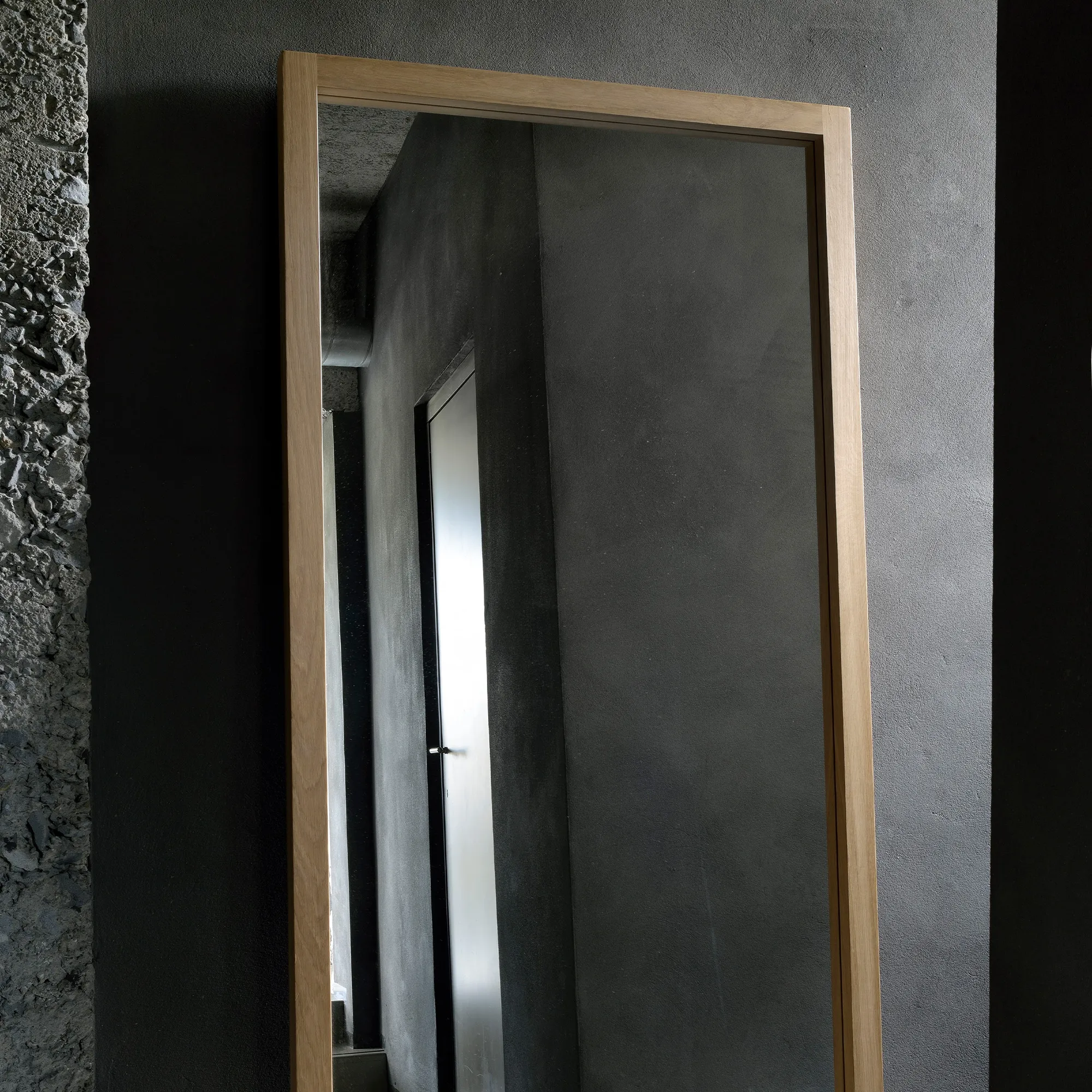 Light Frame Floor Mirror - 2