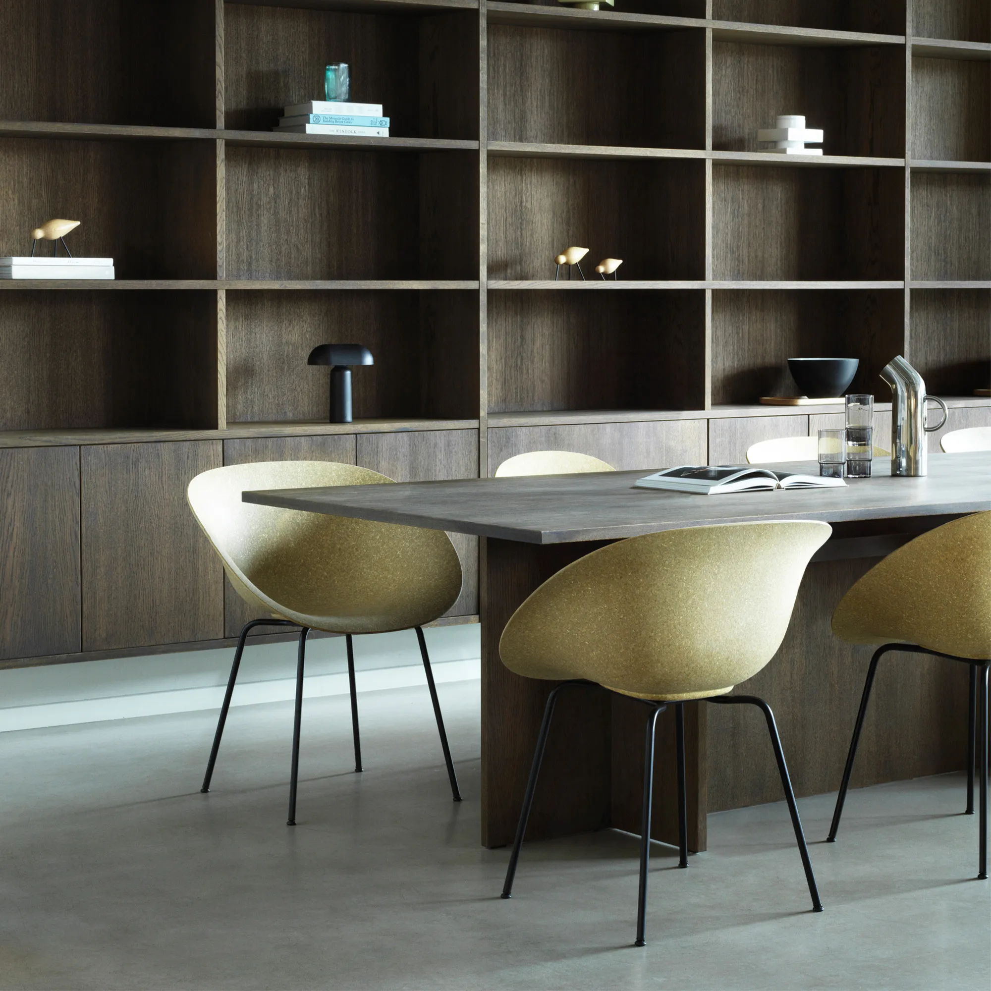 Mat Armchair Black Steel - 4