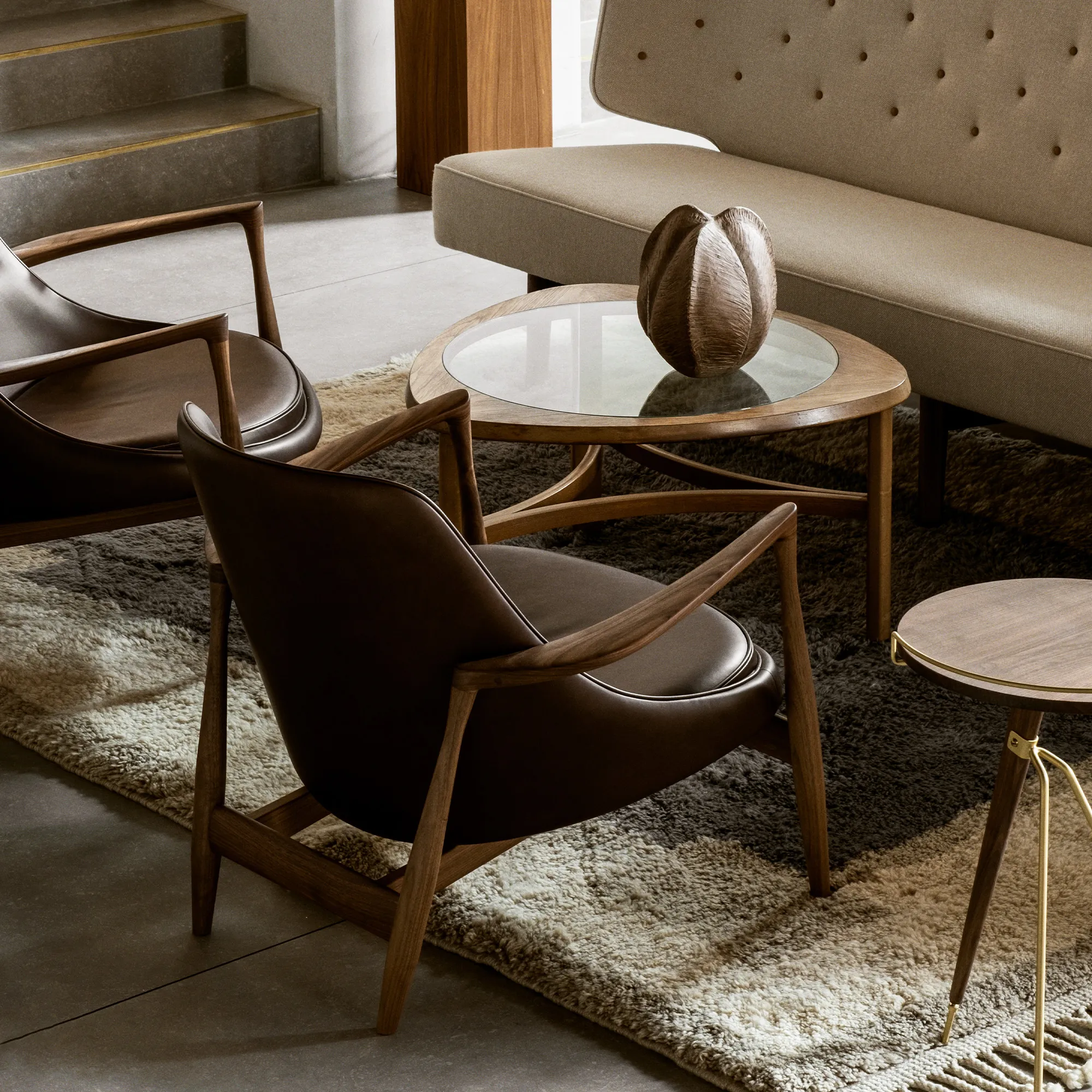 Elizabeth Lounge Chair Natural Oak