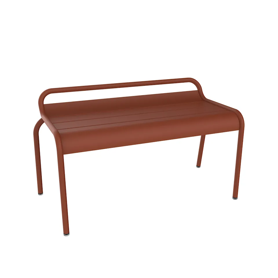 Luxembourg Compact Bench - Red Ochre