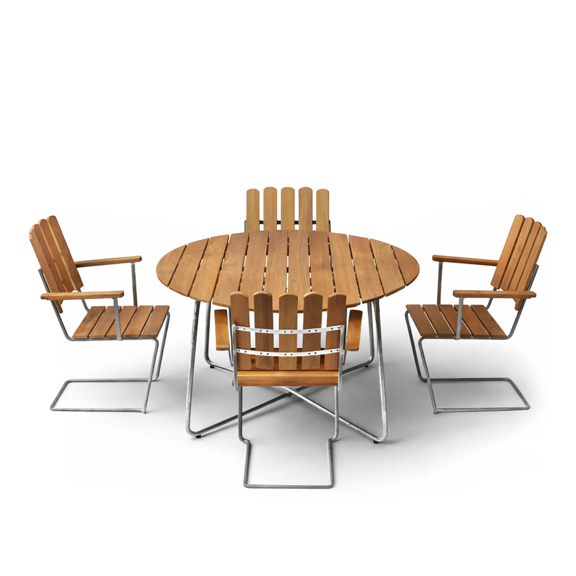 The classic series - 9A Table & 4 pcs A2 Armchairs - 1