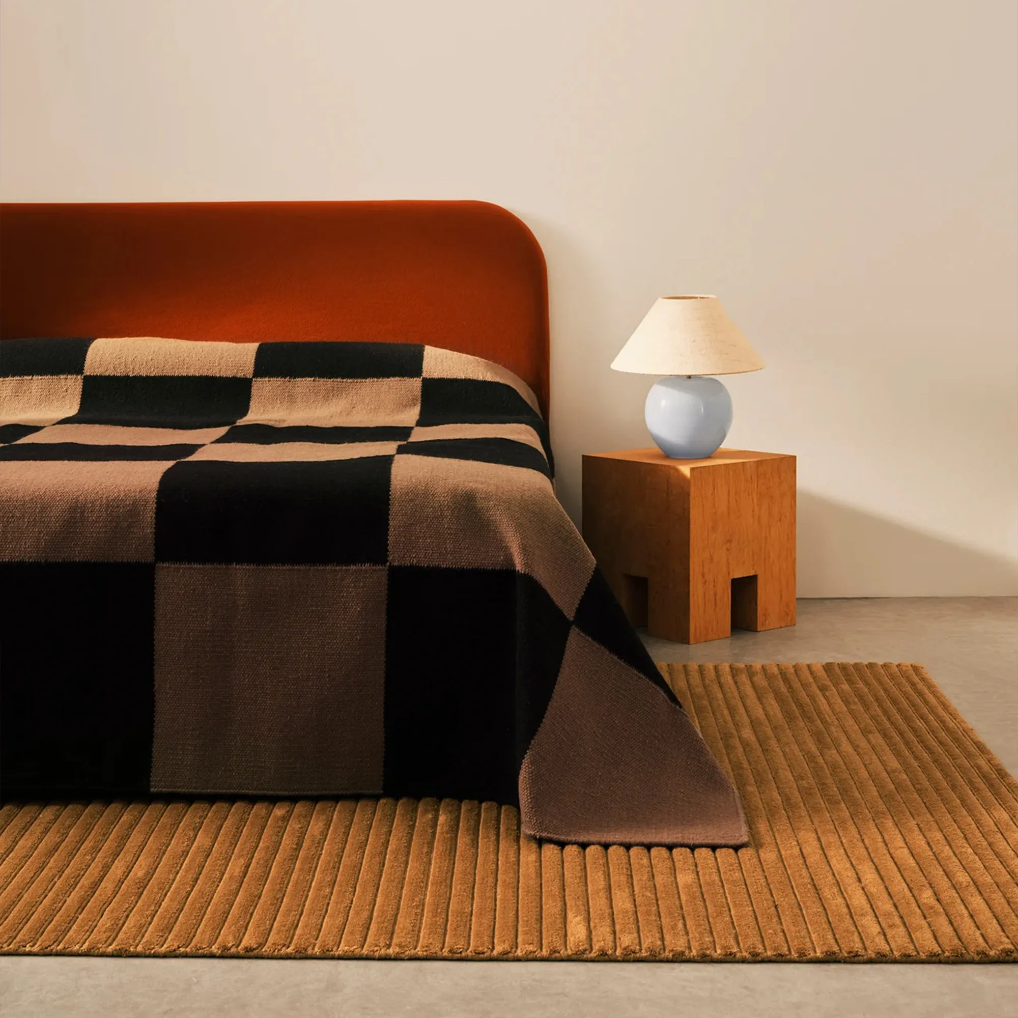Park 02 Camel Wool Rug