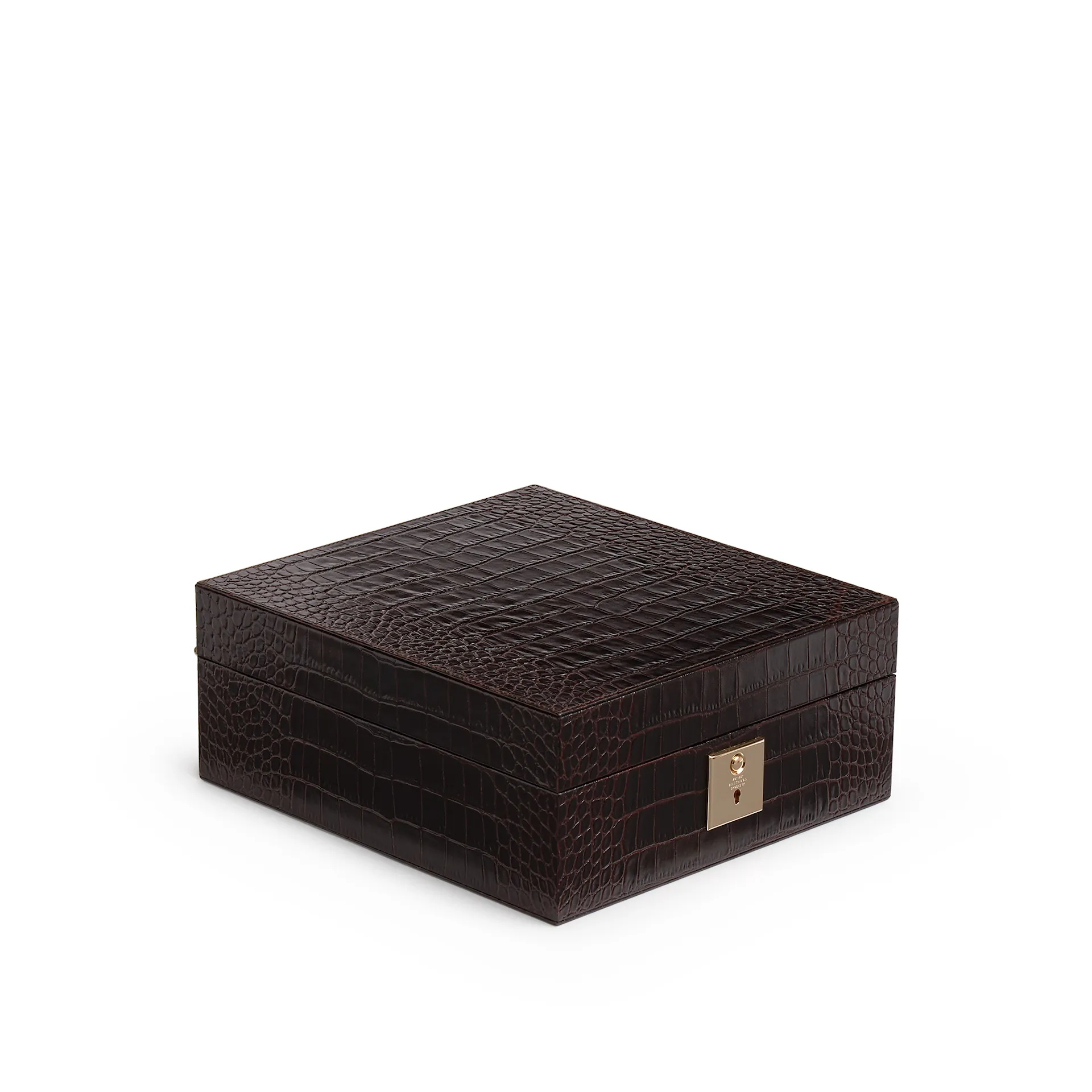 Mara Lockable Watch Box - Smythson - NO GA