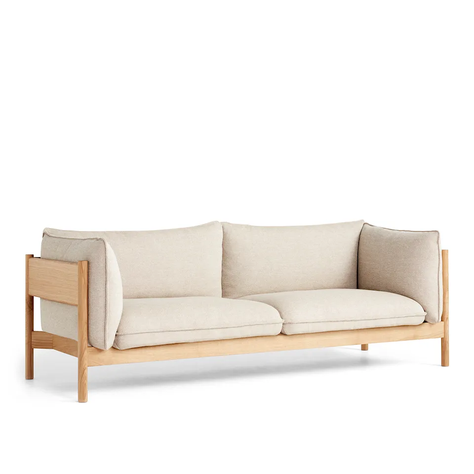 Arbour Eco 3-personers sofa Oiled Waxed Oak