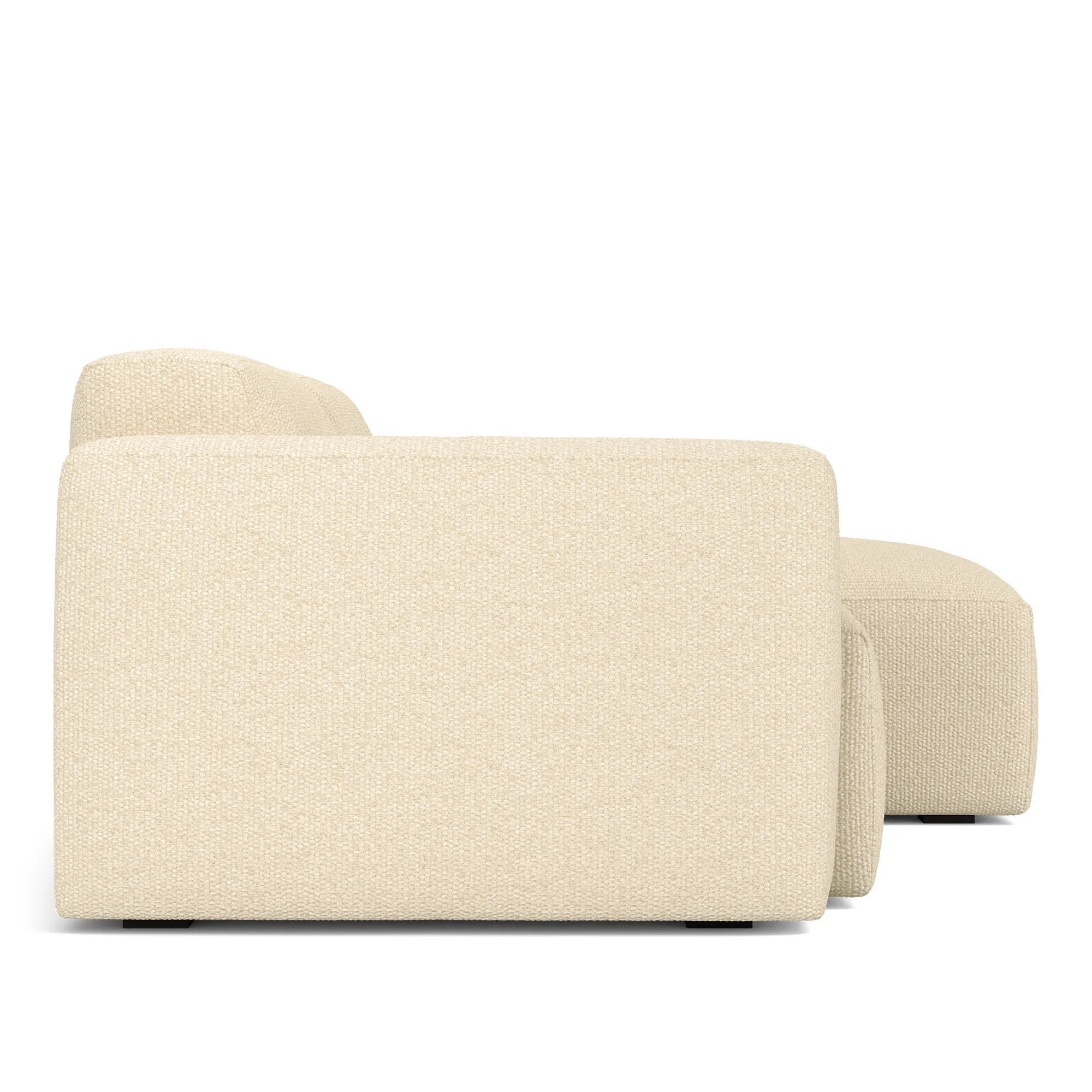 Brick 2-Seater Chaise Lounge Right - 5