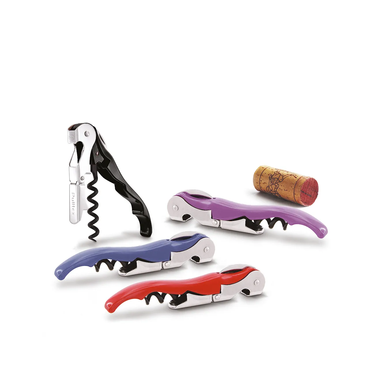 Pulltaps Colour Black Corkscrew