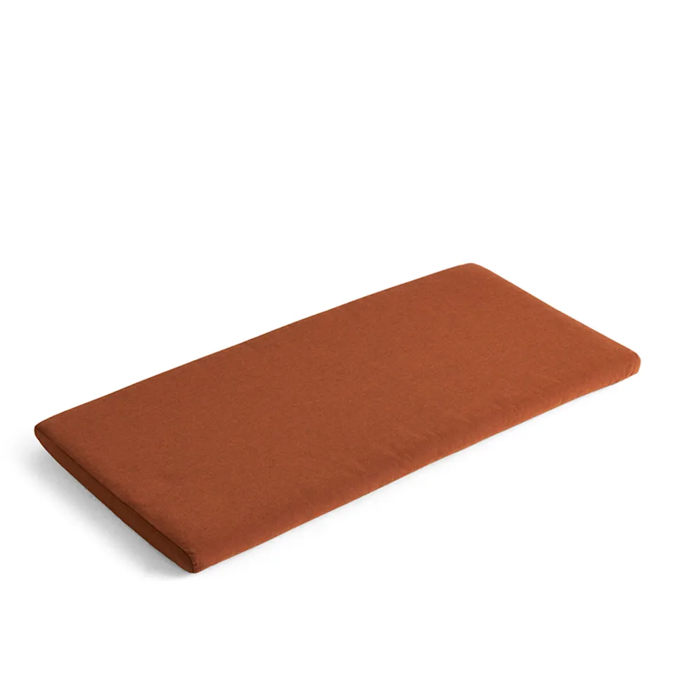 Seat Cushion for Balcony Lounge Bench  Lounge bench w. arm - Red Cayenne