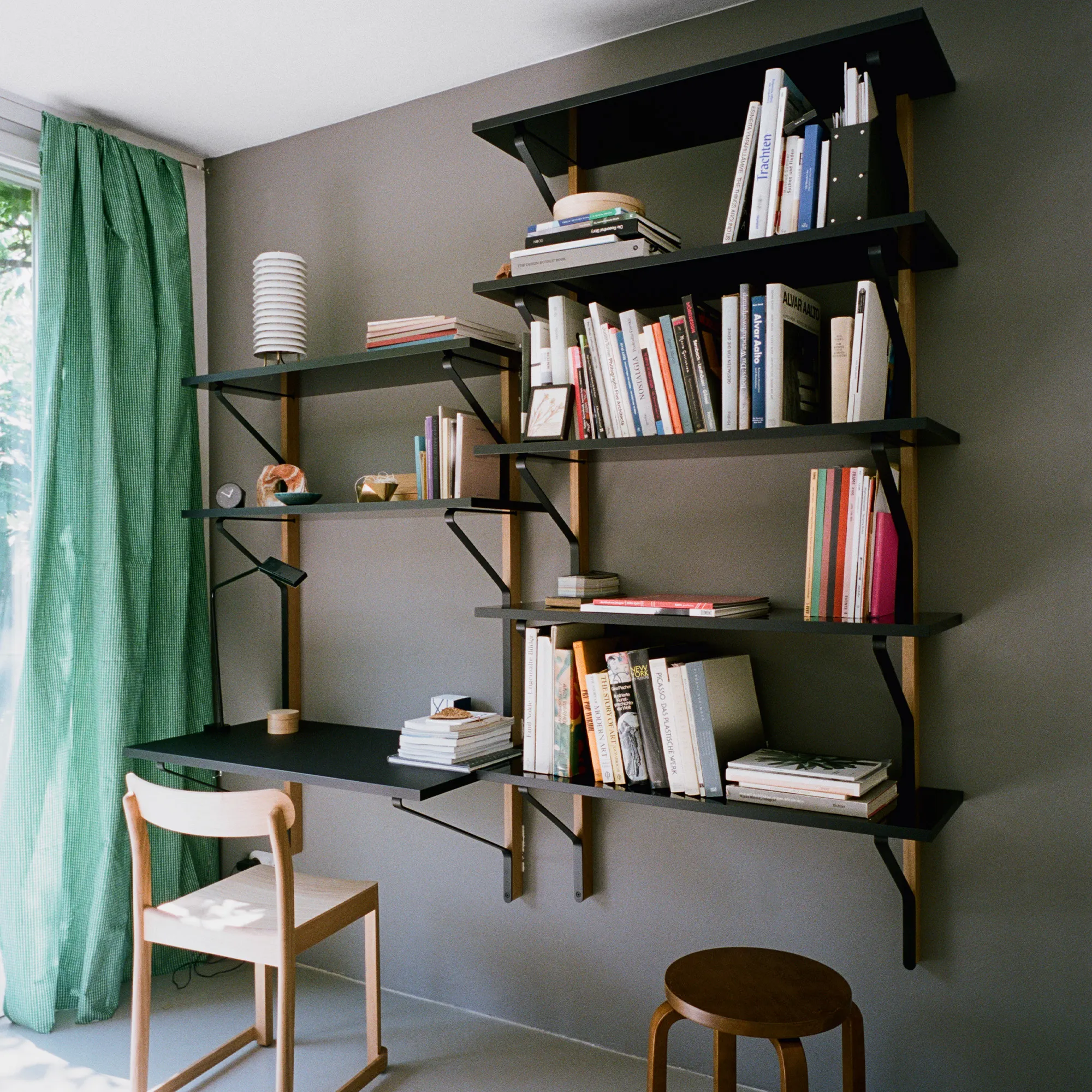 Kaari REB010 wandplank en bureau - 3