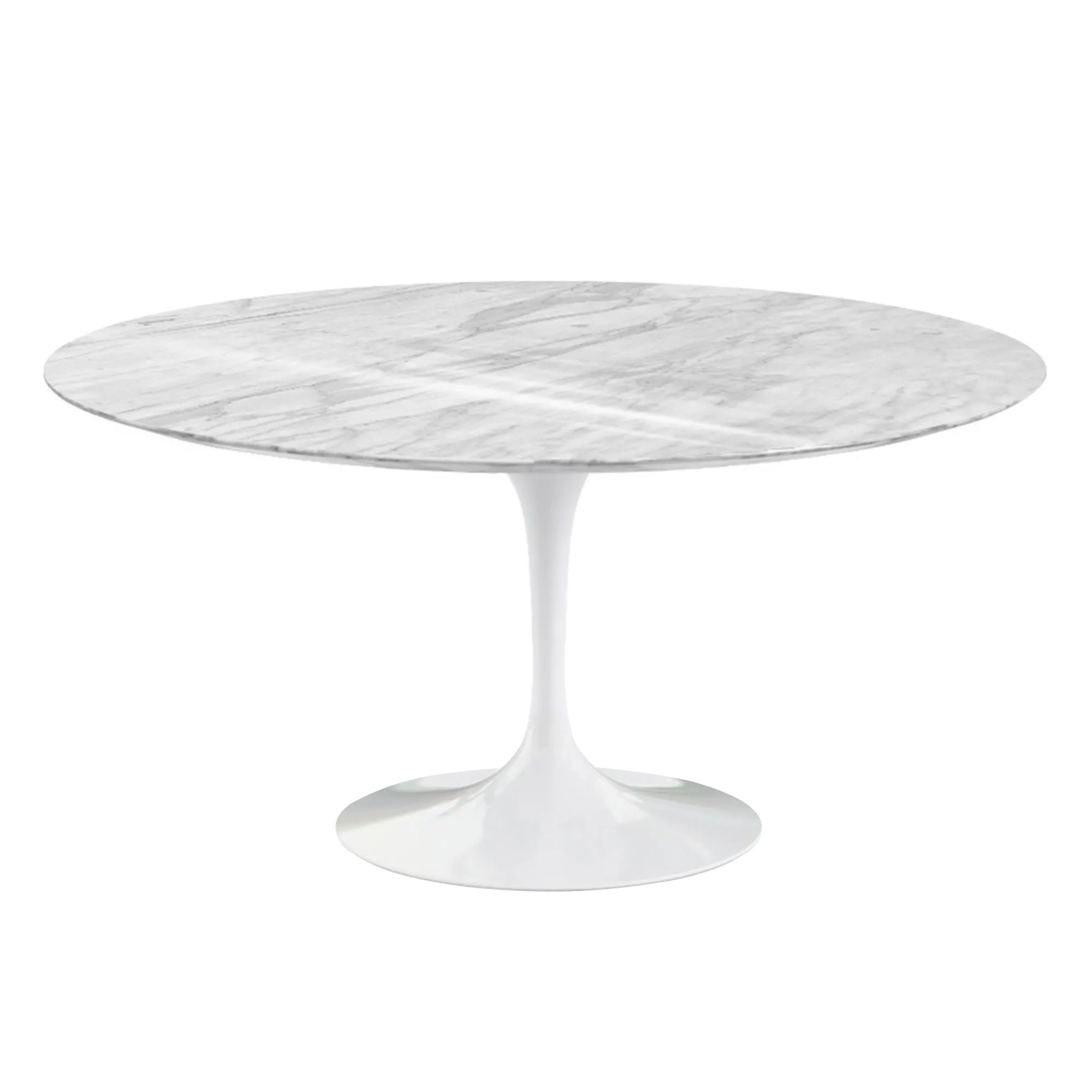 Saarinen Round Dining Table Ø 152 cm White - 1