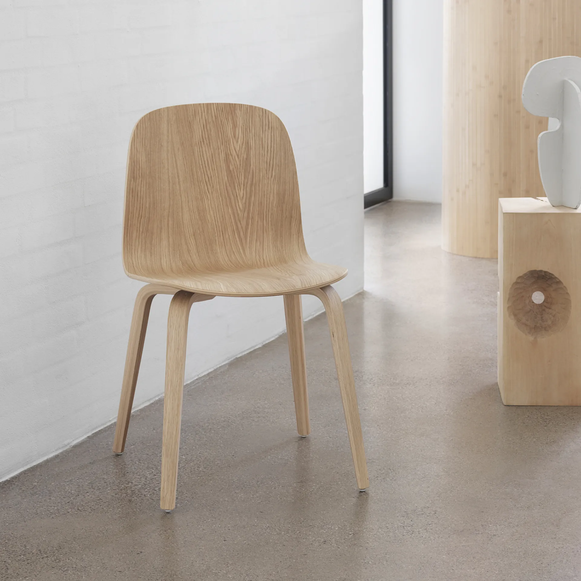 Visu Chair - Wood Base - Muuto - Mika Tolvanen - NO GA