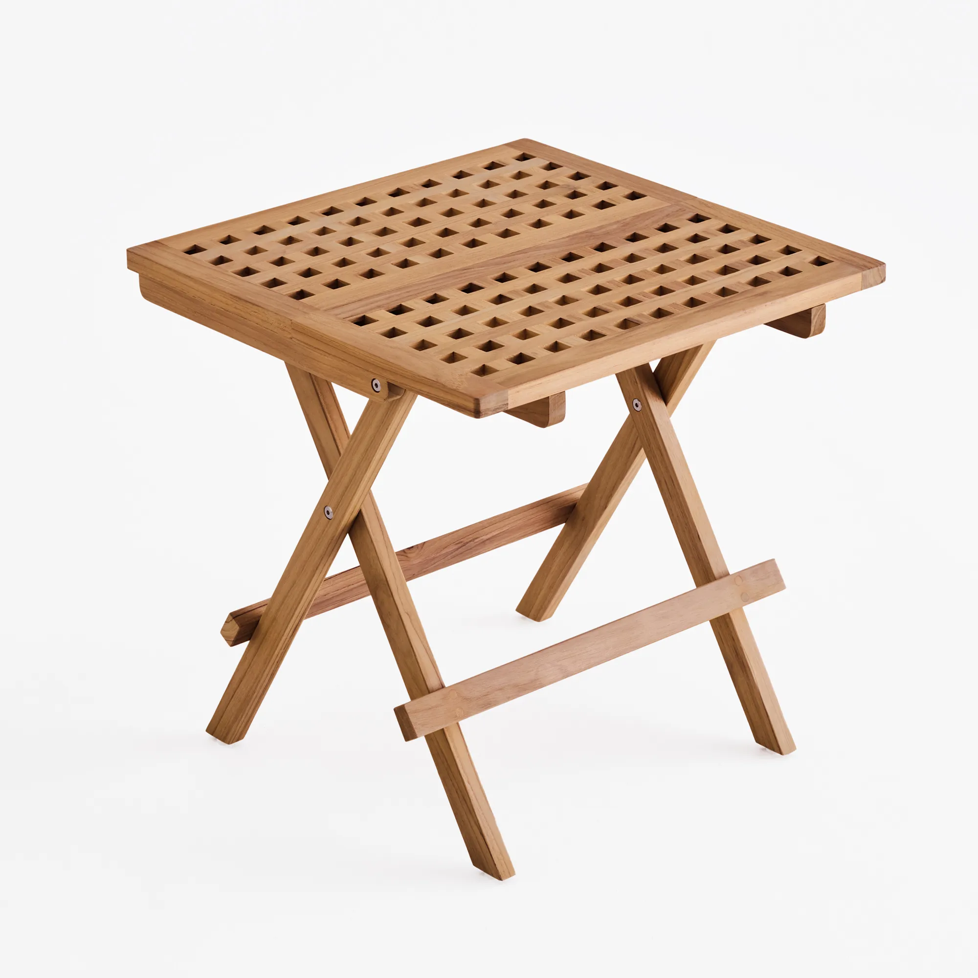 Midsummer vierkante bijzettafel voor buiten en 2 tuinstoelen - 12