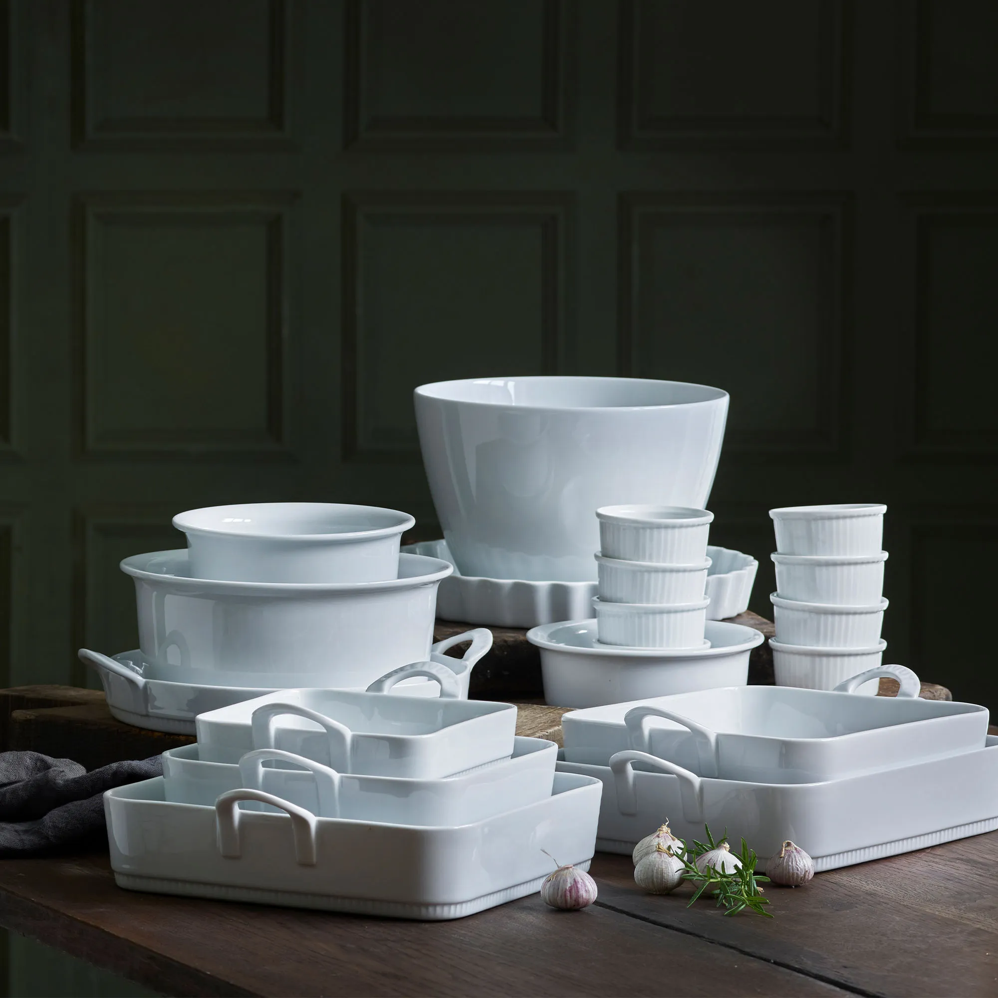 Series originale ramekin low white - 4