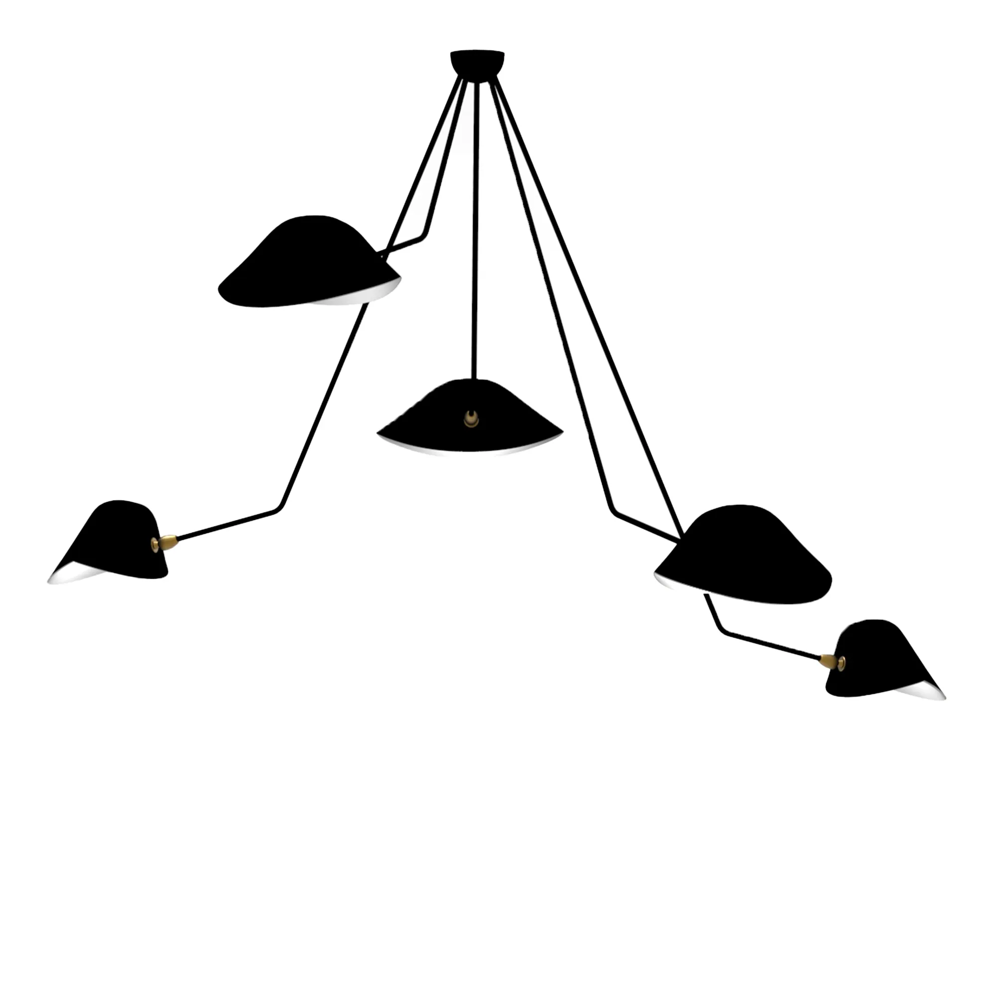 Spider Curved loftslampe - 1