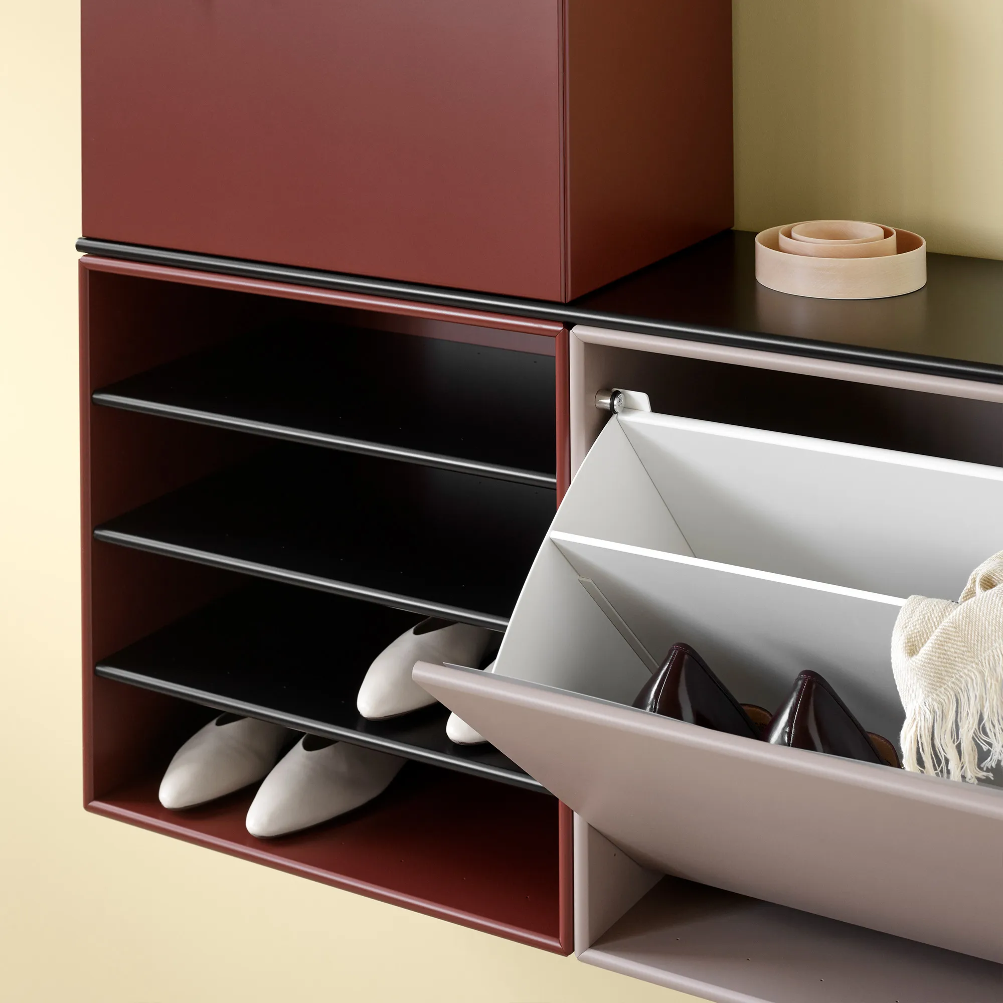 Montana Selection Hide Shoe Cabinet - 3