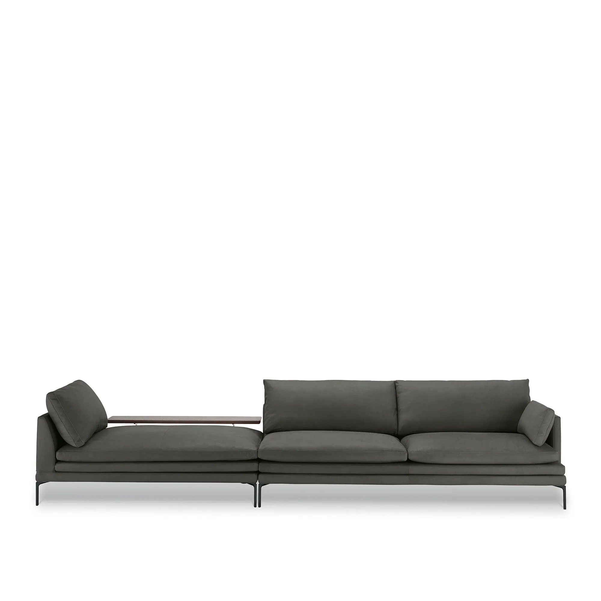 William Module Sofa with Shelf - 1